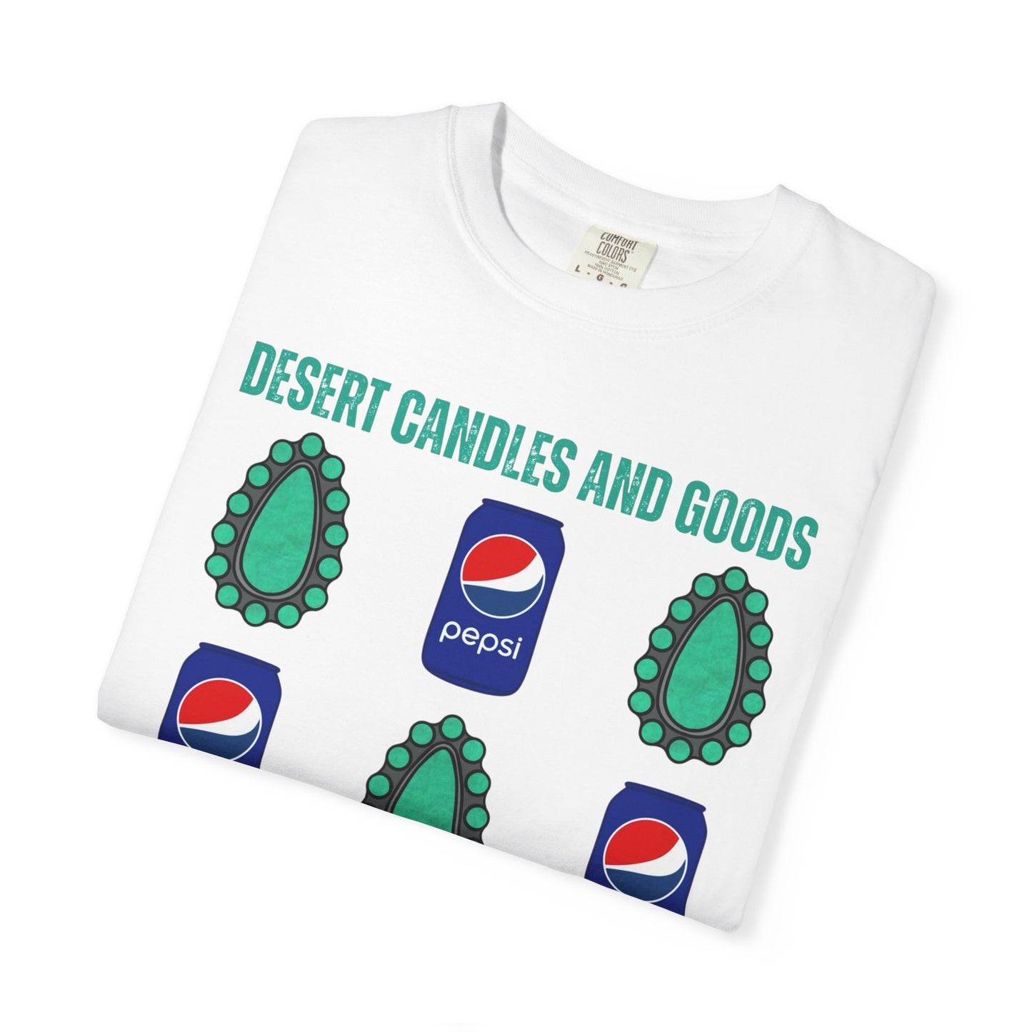 Soda Pepsi Turquoise T-Shirt