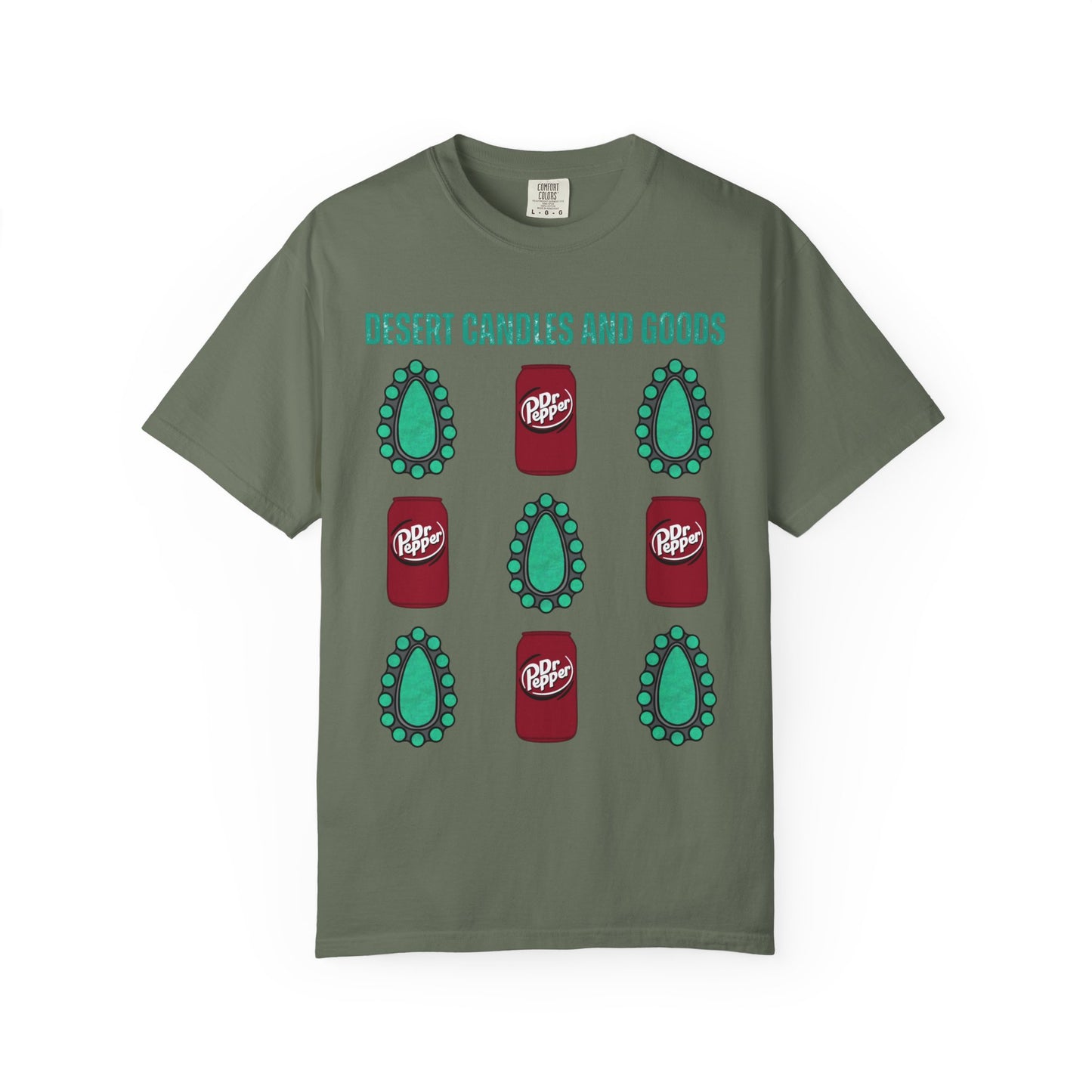 Turquoise Dr Pepper T-Shirt