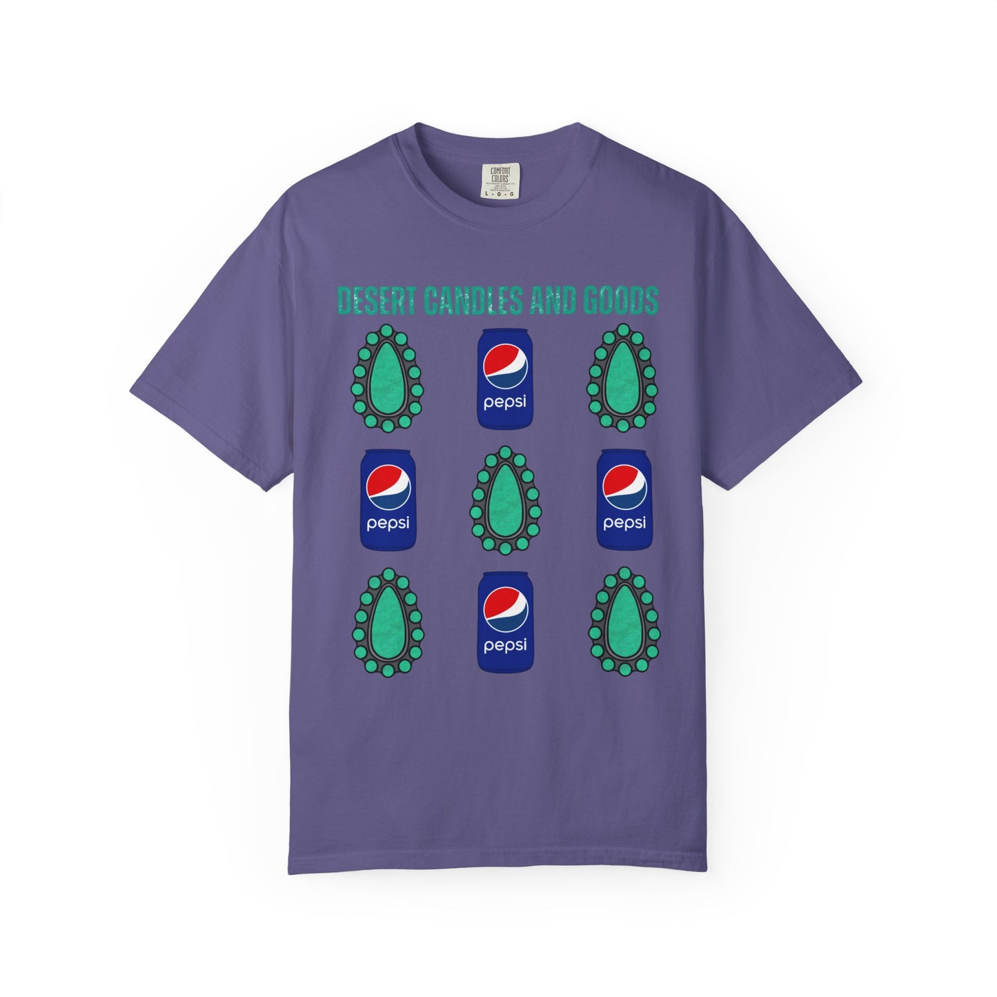 Soda Pepsi Turquoise T-Shirt