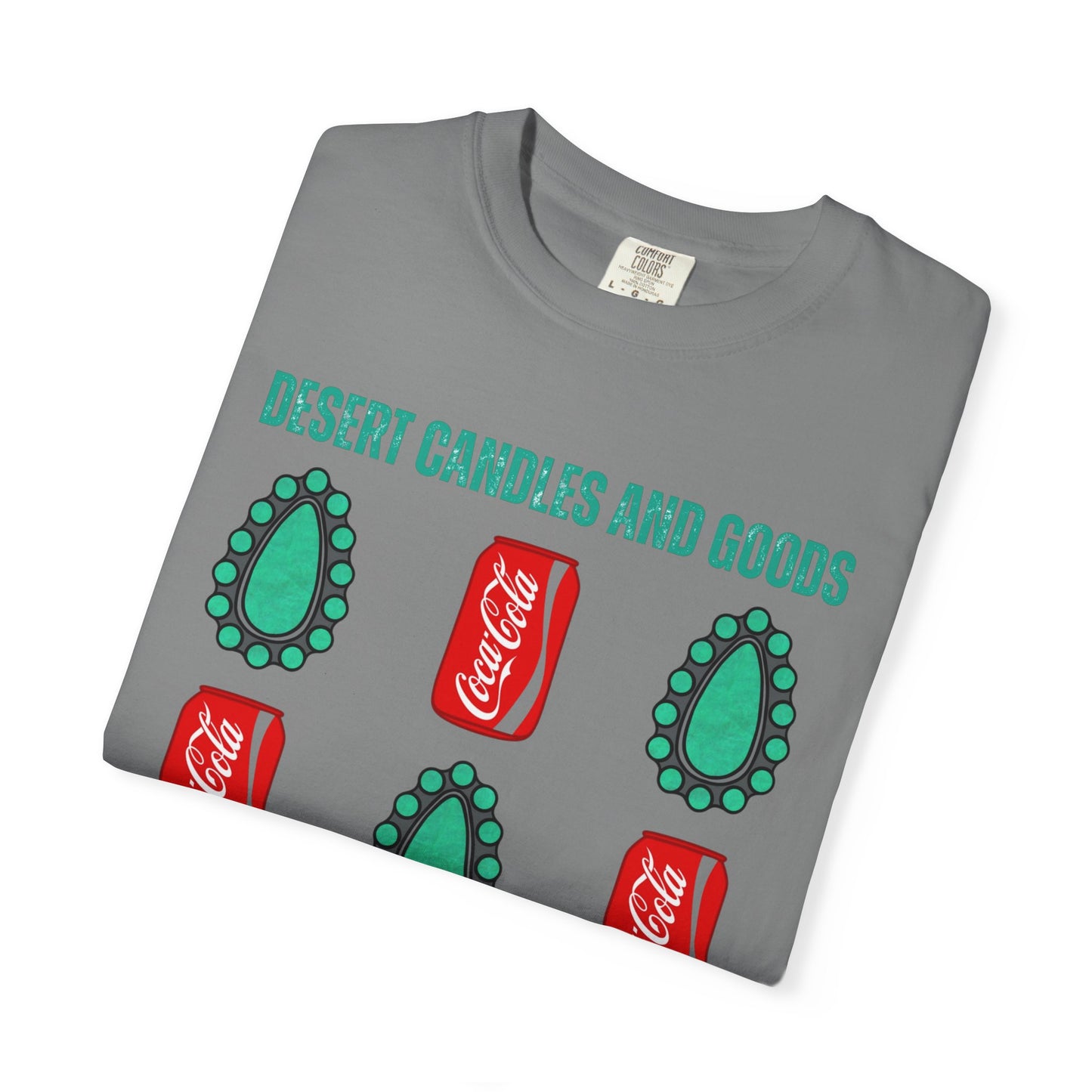 Turquoise Coke Soda Unisex T-shirt