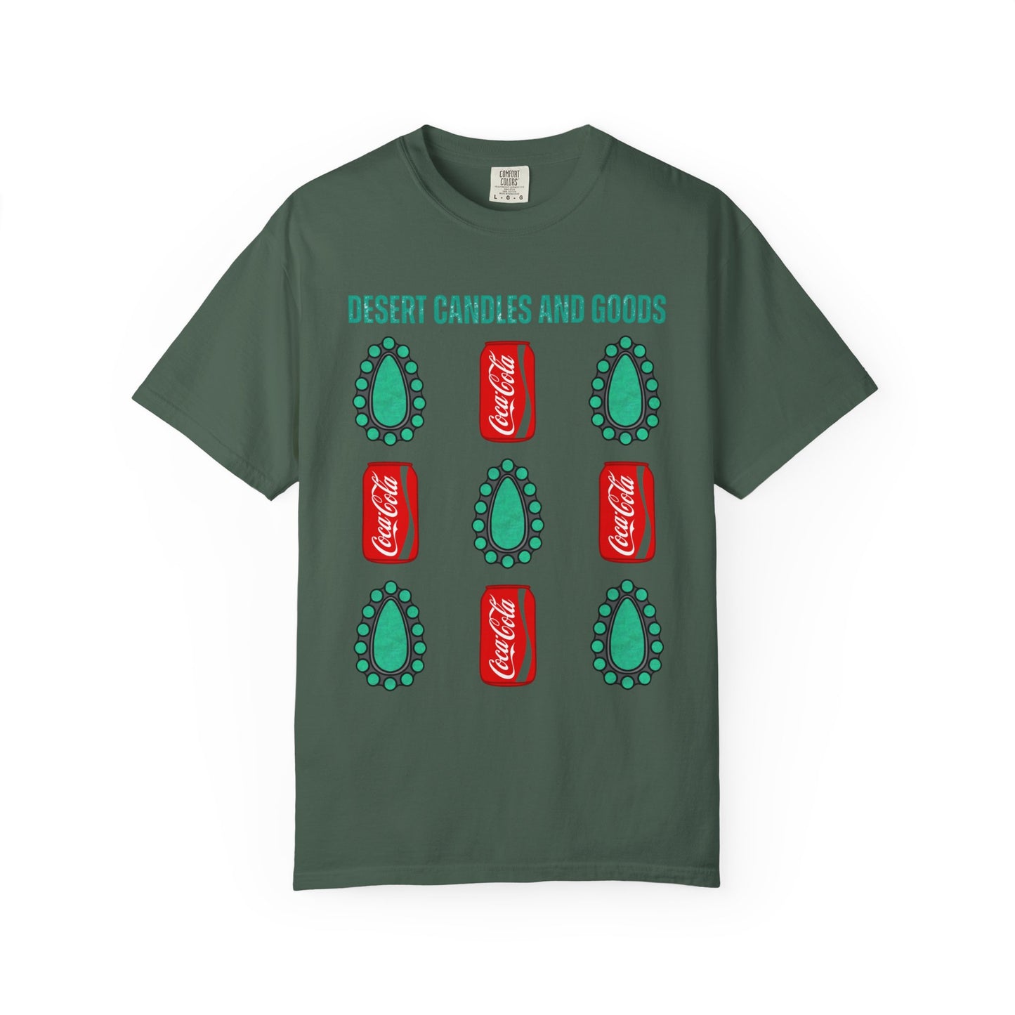 Turquoise Coke Soda Unisex T-shirt