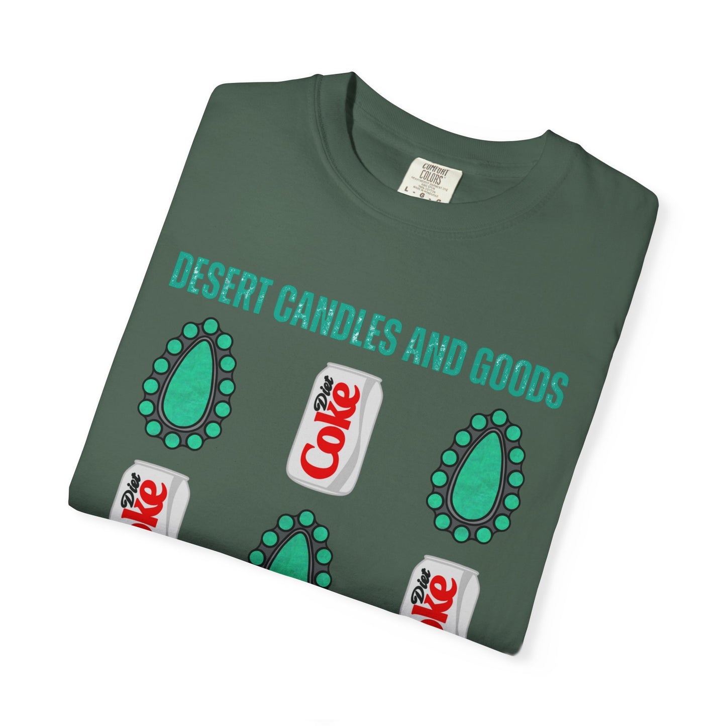 Turquoise Diet Coke T-Shirt