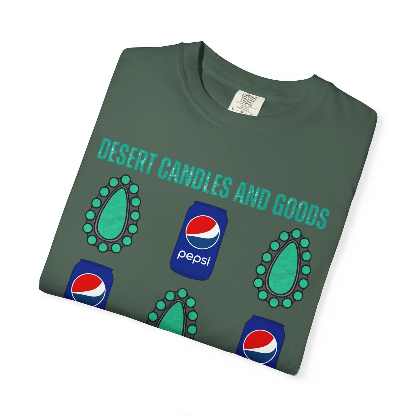 Soda Pepsi Turquoise T-Shirt