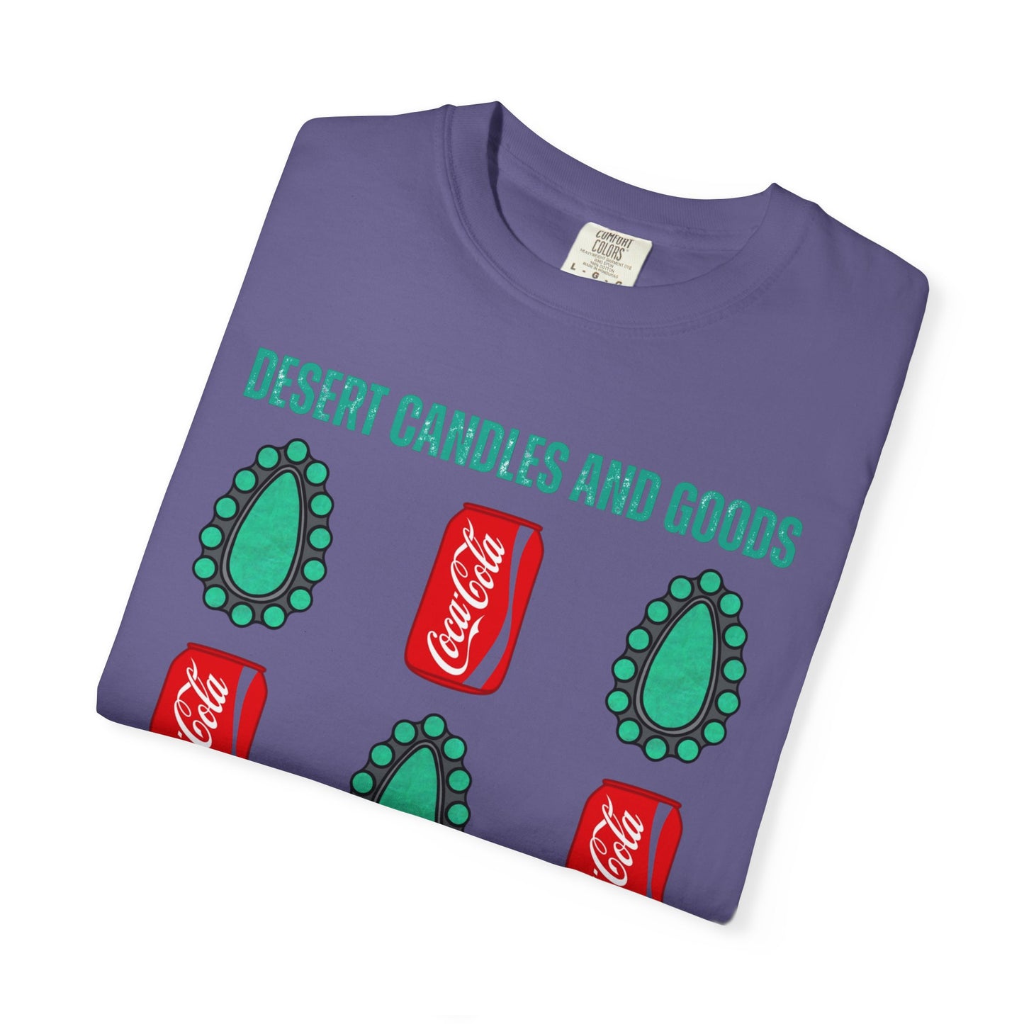Turquoise Coke Soda Unisex T-shirt