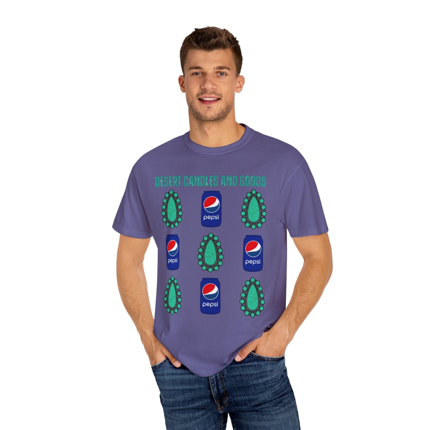 Soda Pepsi Turquoise T-Shirt