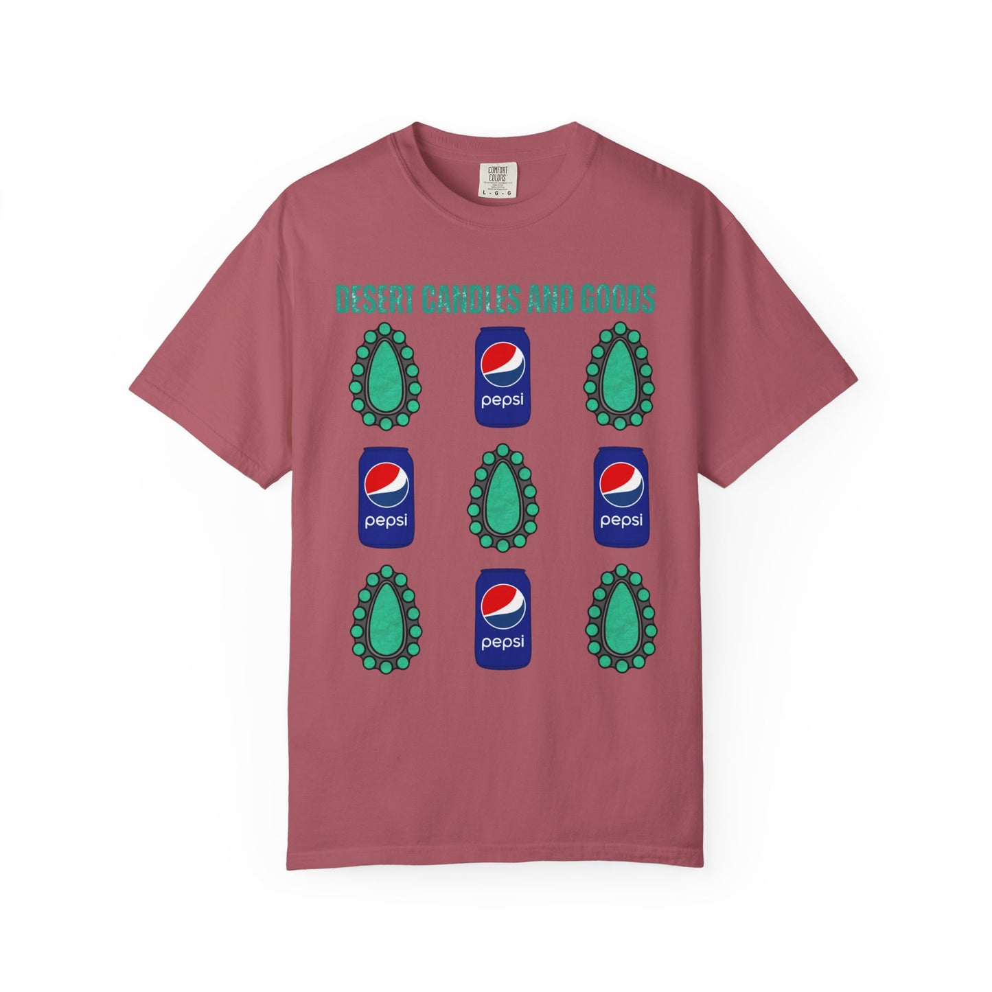 Soda Pepsi Turquoise T-Shirt