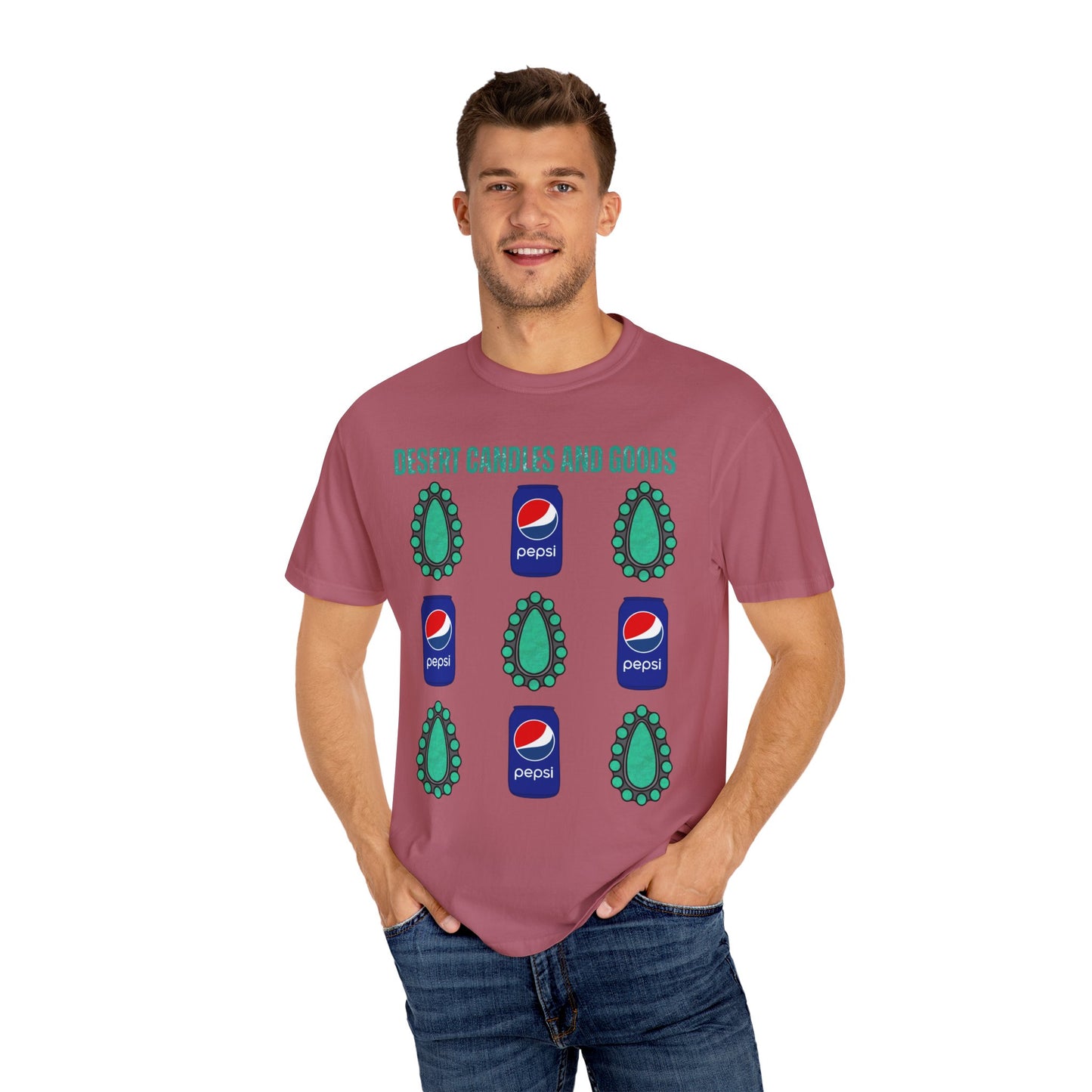 Soda Pepsi Turquoise T-Shirt