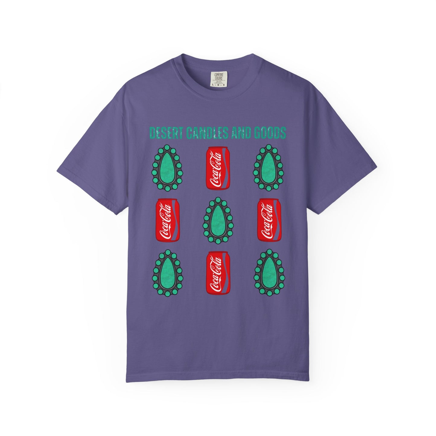 Turquoise Coke Soda Unisex T-shirt