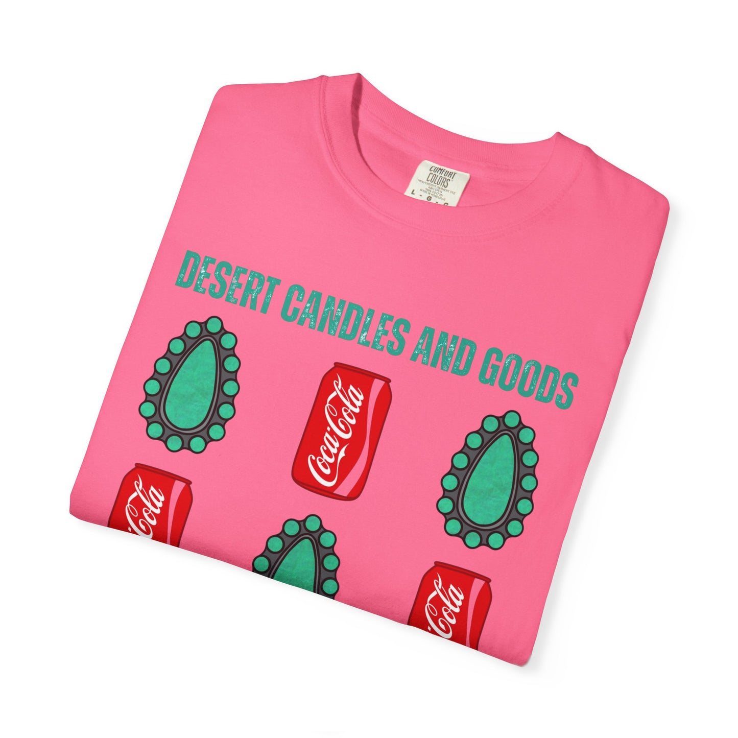 Turquoise Coke Soda Unisex T-shirt