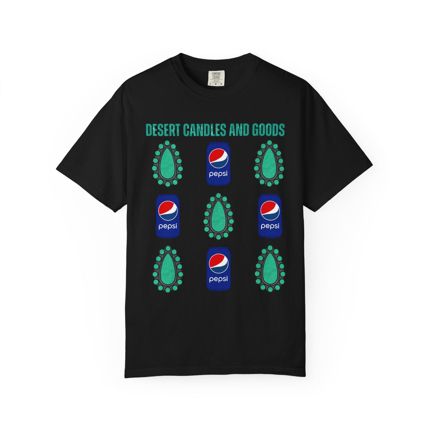 Soda Pepsi Turquoise T-Shirt