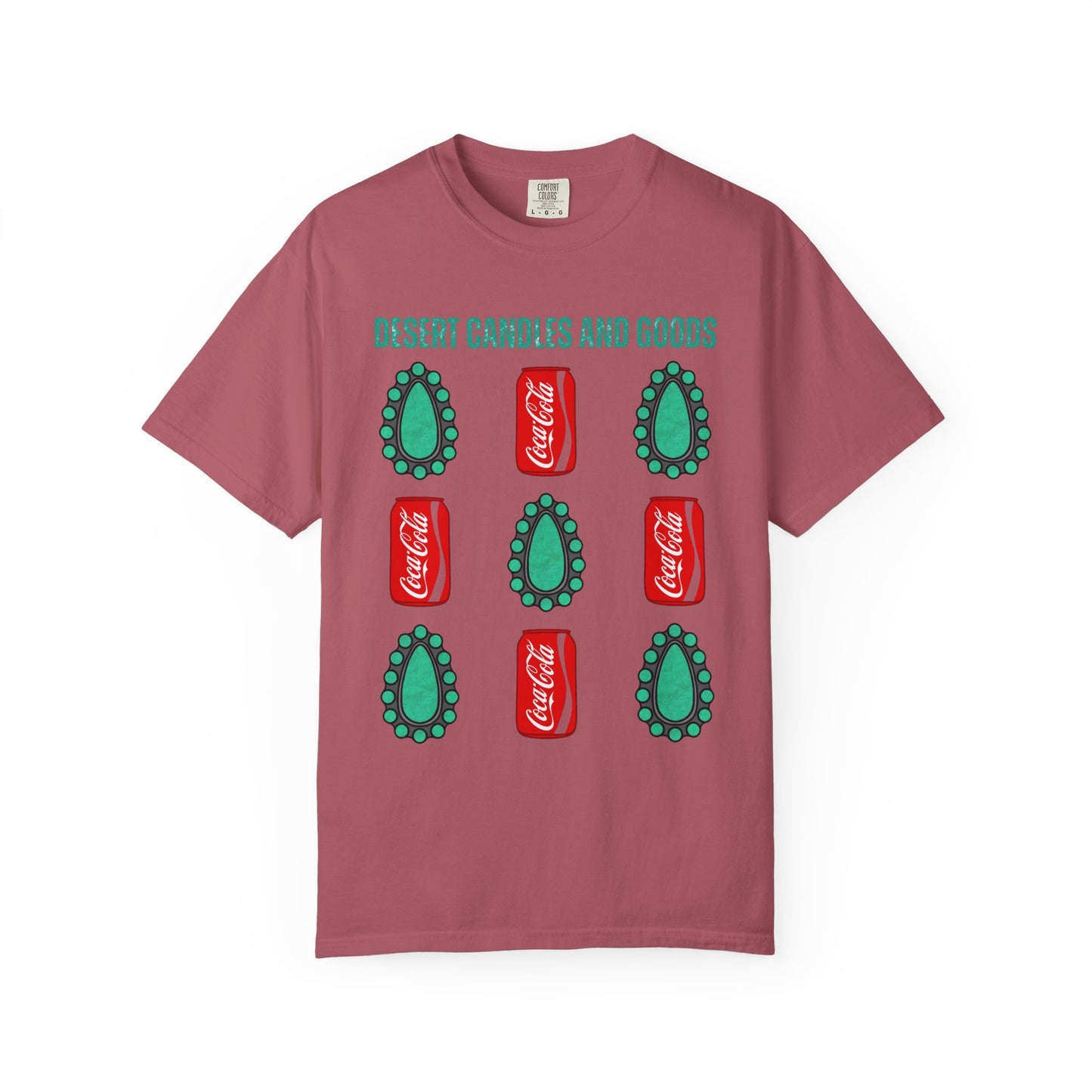 Turquoise Coke Soda Unisex T-shirt
