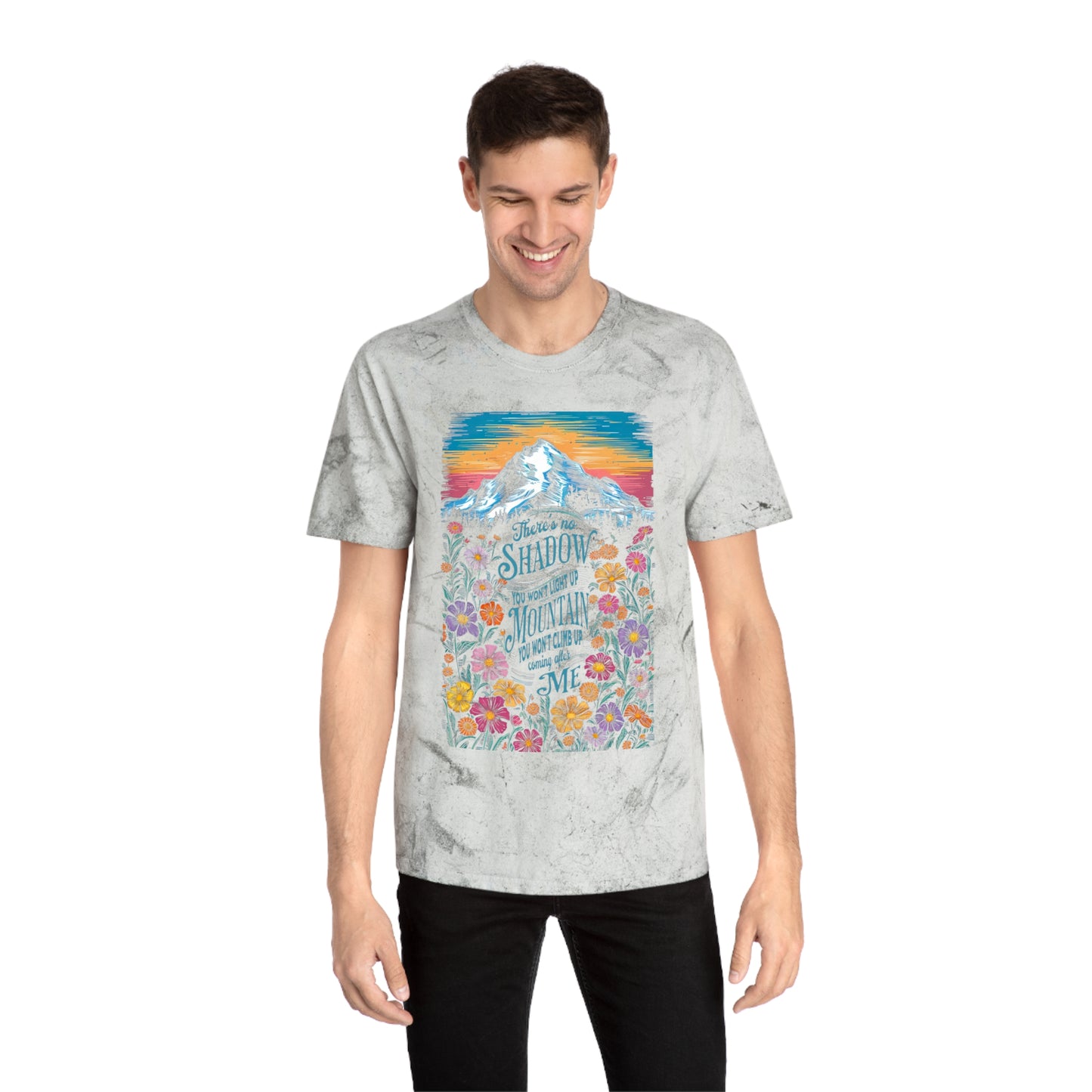 Unisex Color Blast T-Shirt Shadow