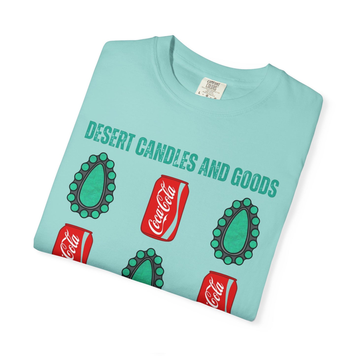 Turquoise Coke Soda Unisex T-shirt