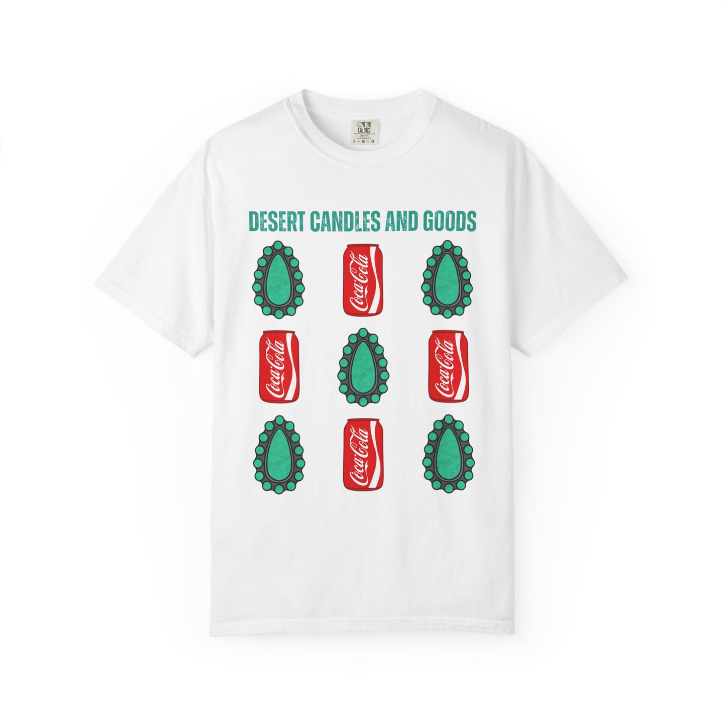 Turquoise Coke Soda Unisex T-shirt