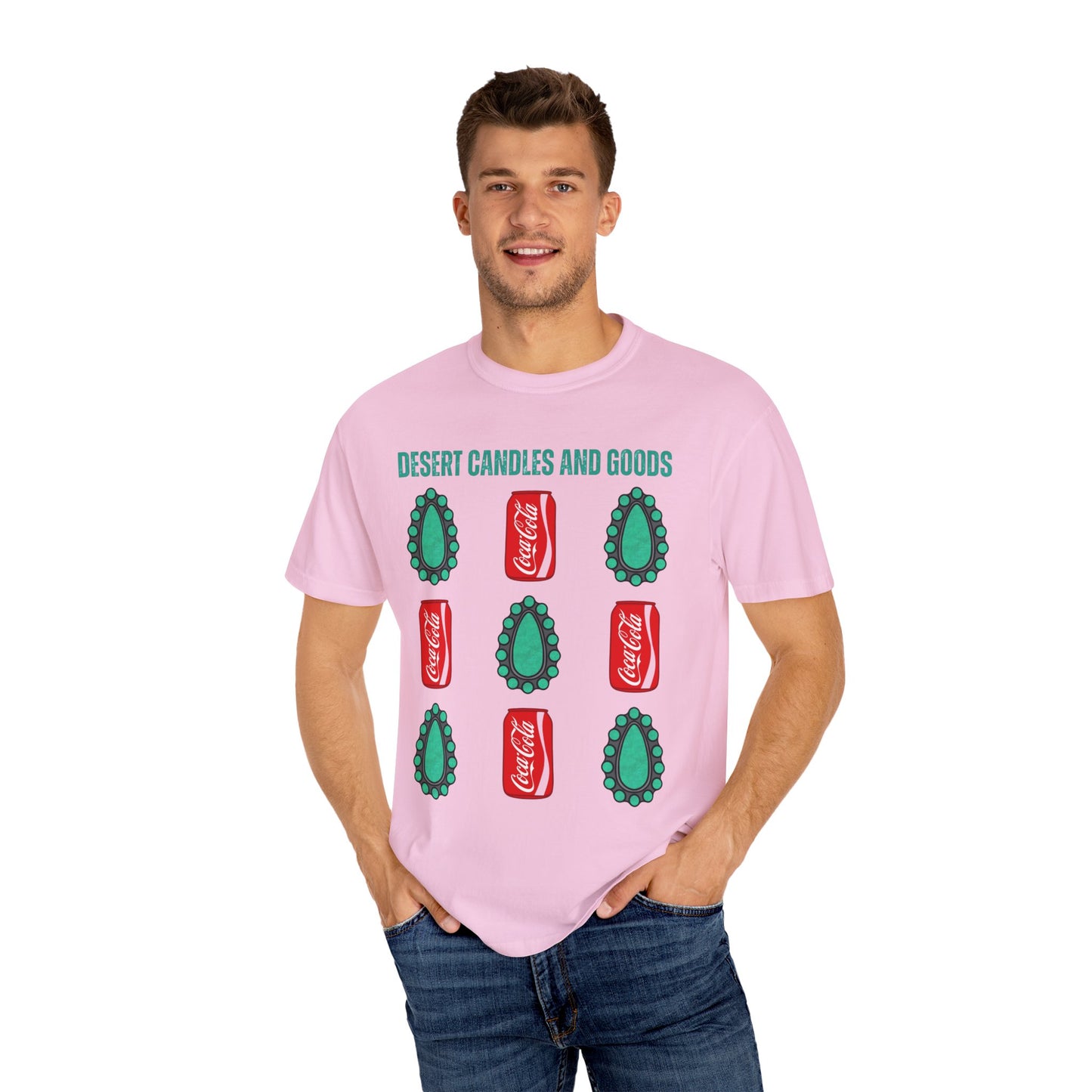 Turquoise Coke Soda Unisex T-shirt