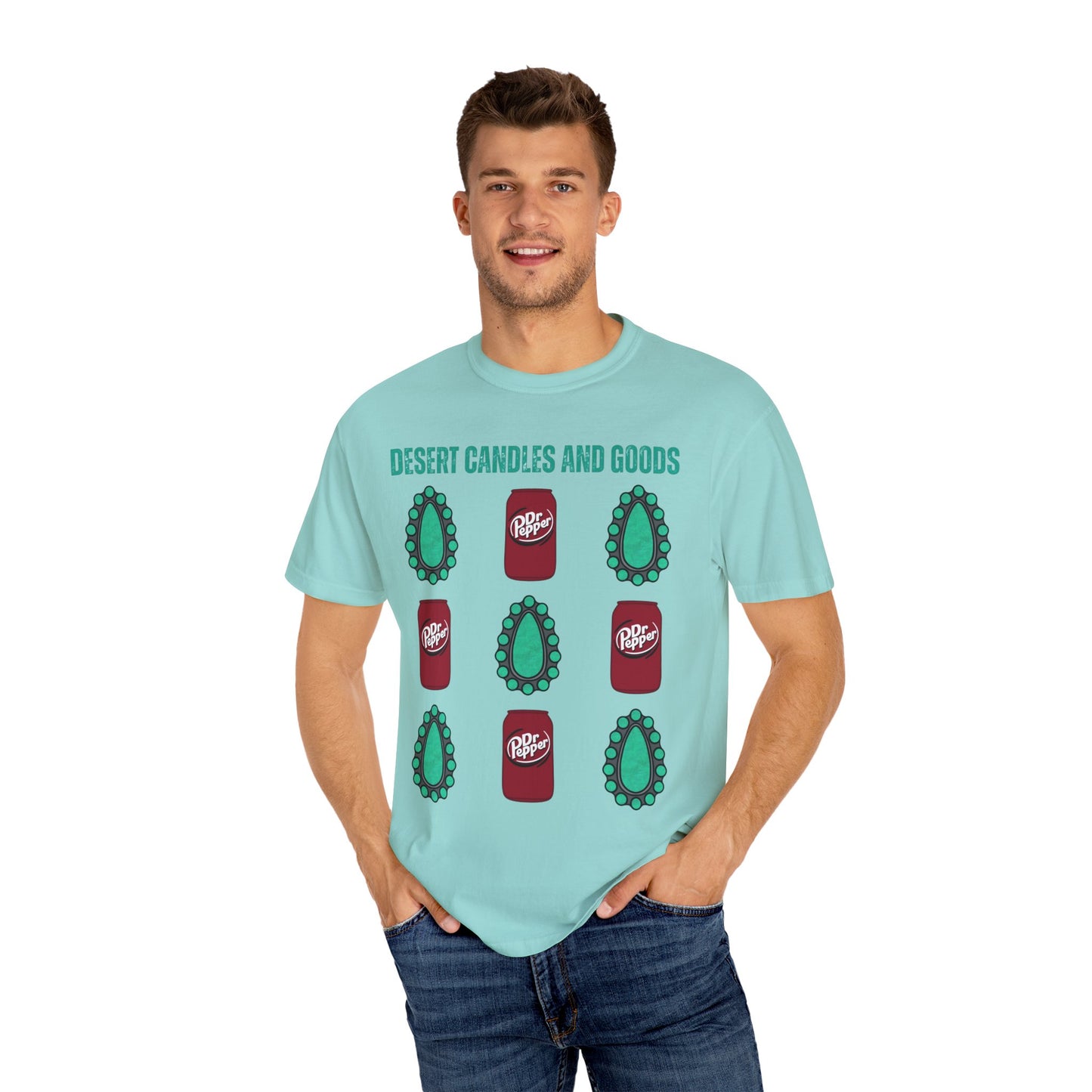 Turquoise Dr Pepper T-Shirt