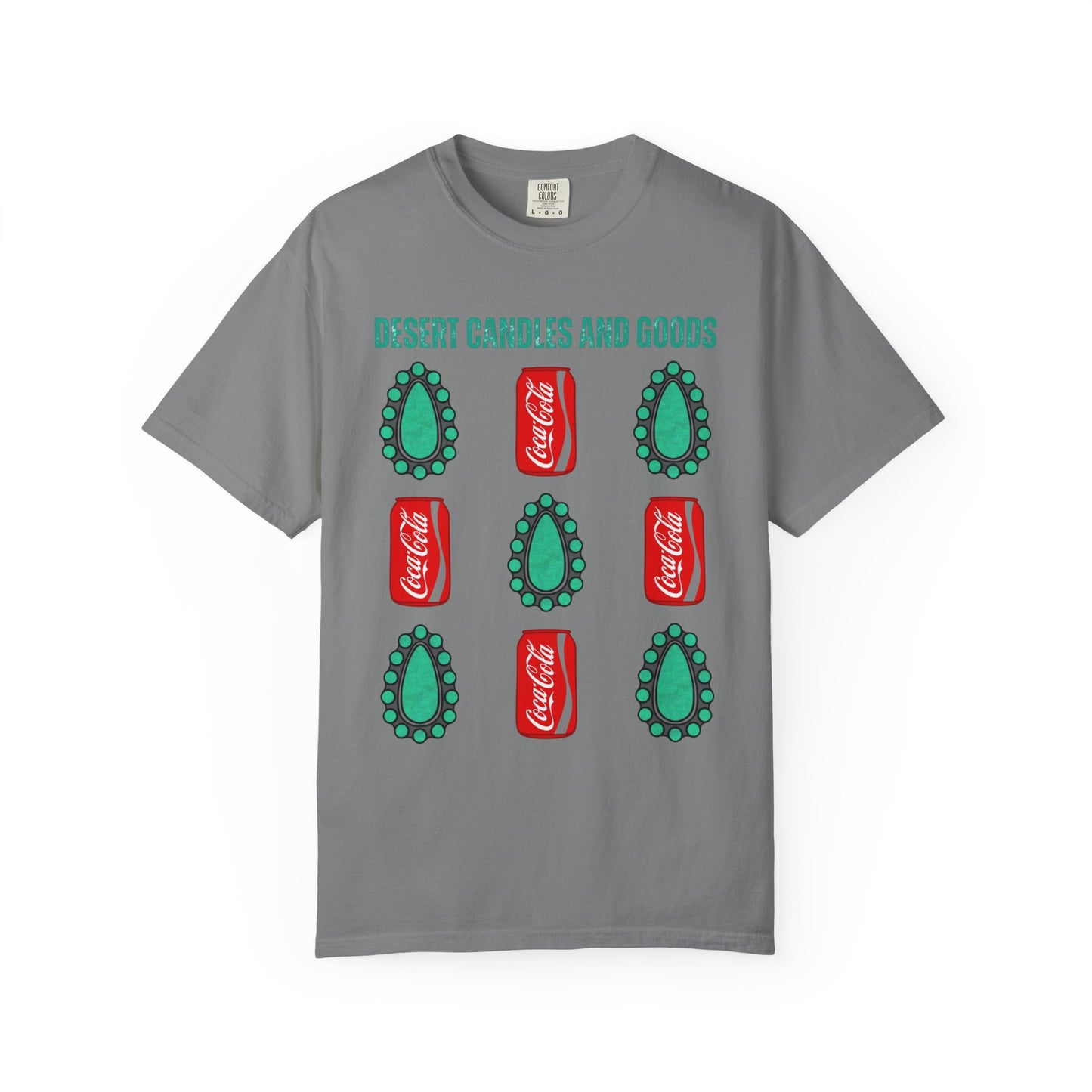 Turquoise Coke Soda Unisex T-shirt