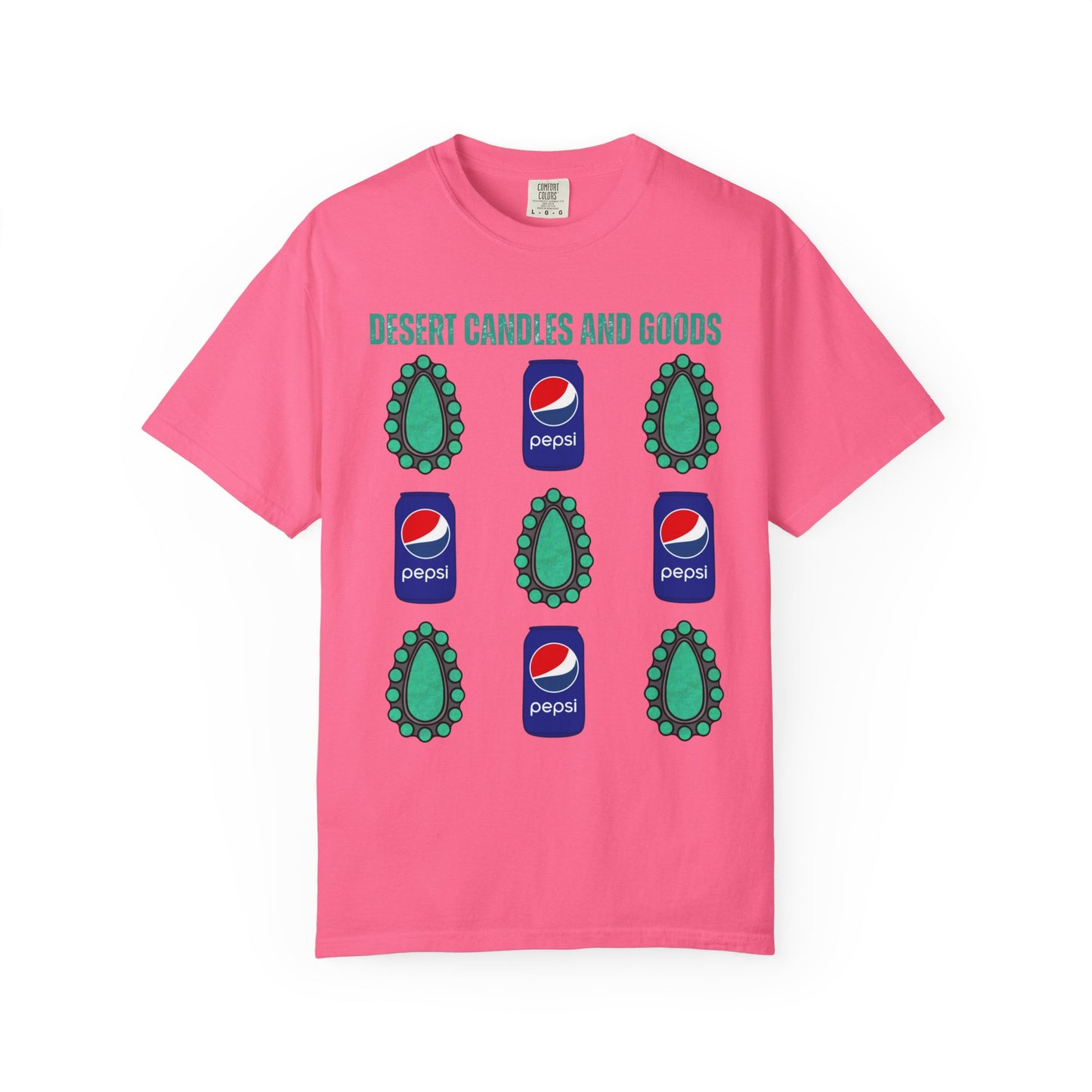 Soda Pepsi Turquoise T-Shirt