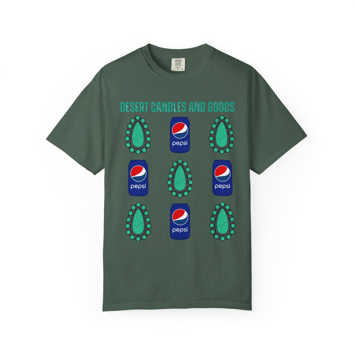 Soda Pepsi Turquoise T-Shirt