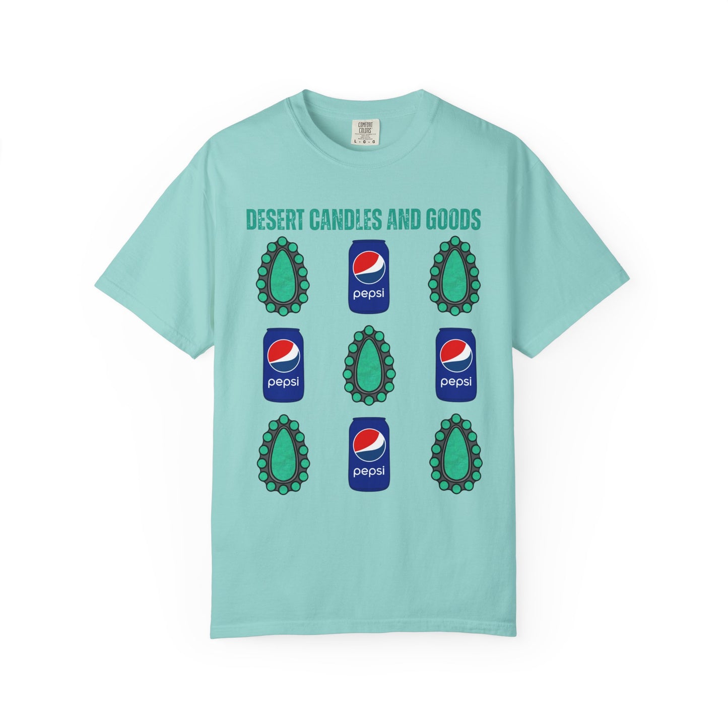 Soda Pepsi Turquoise T-Shirt