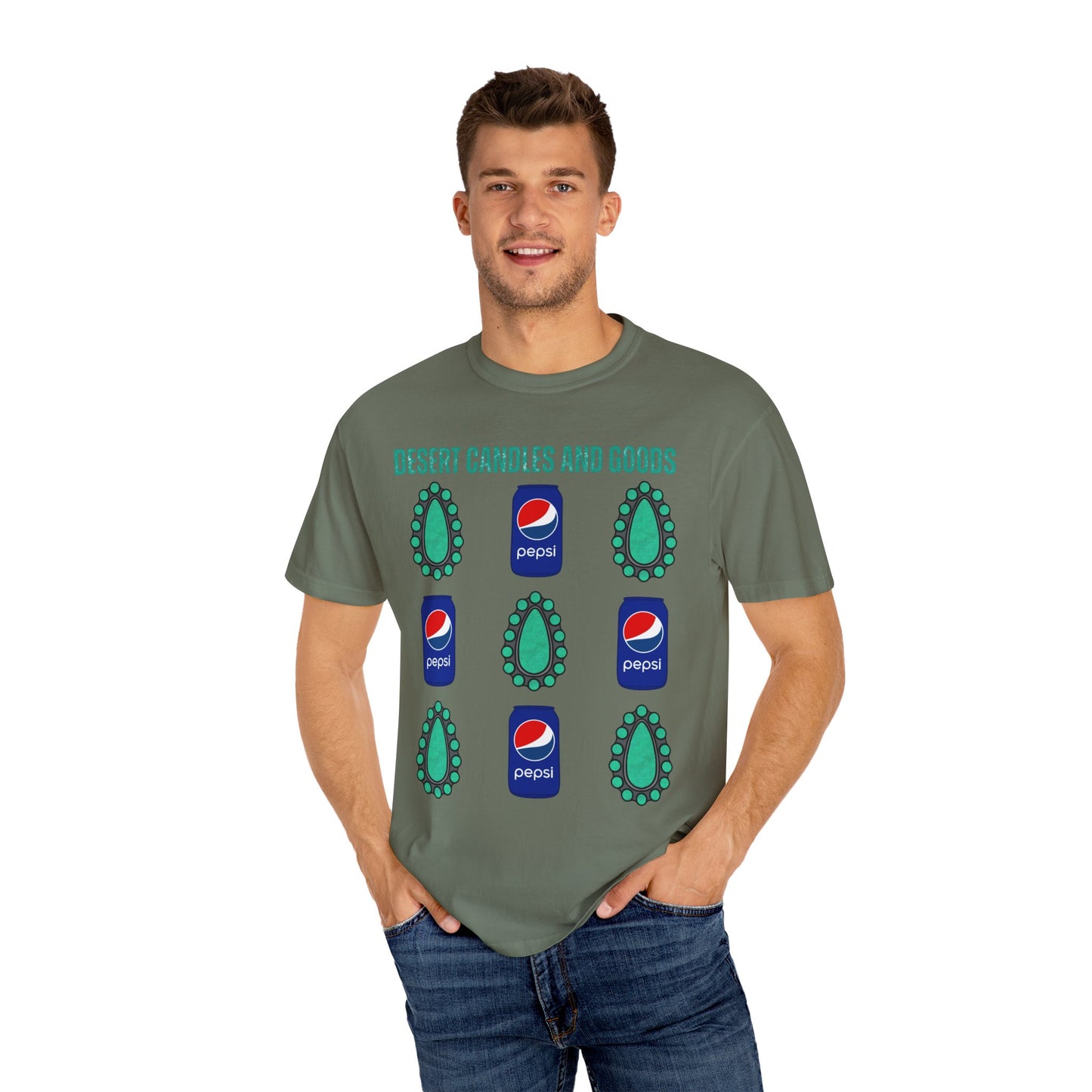 Soda Pepsi Turquoise T-Shirt