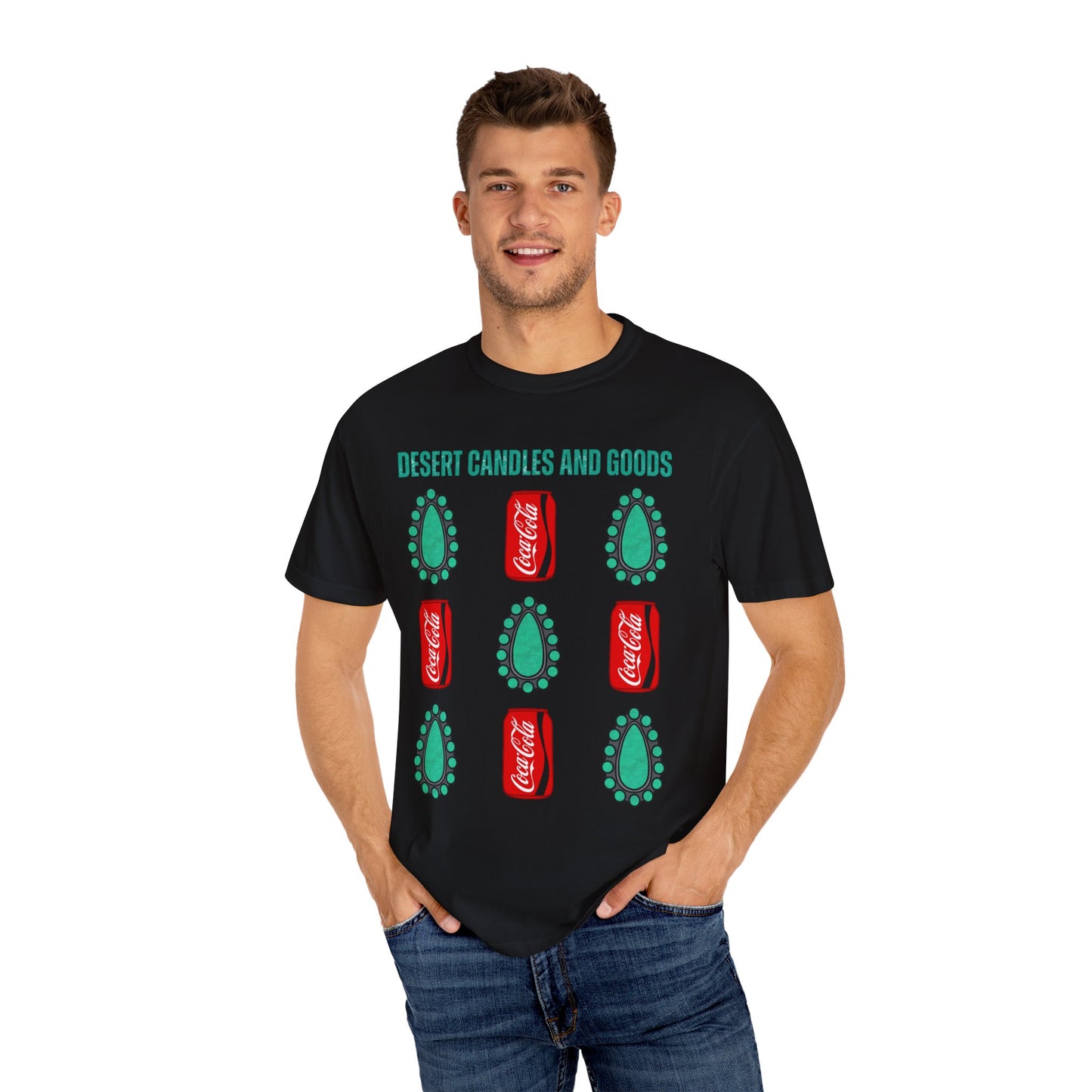 Turquoise Coke Soda Unisex T-shirt