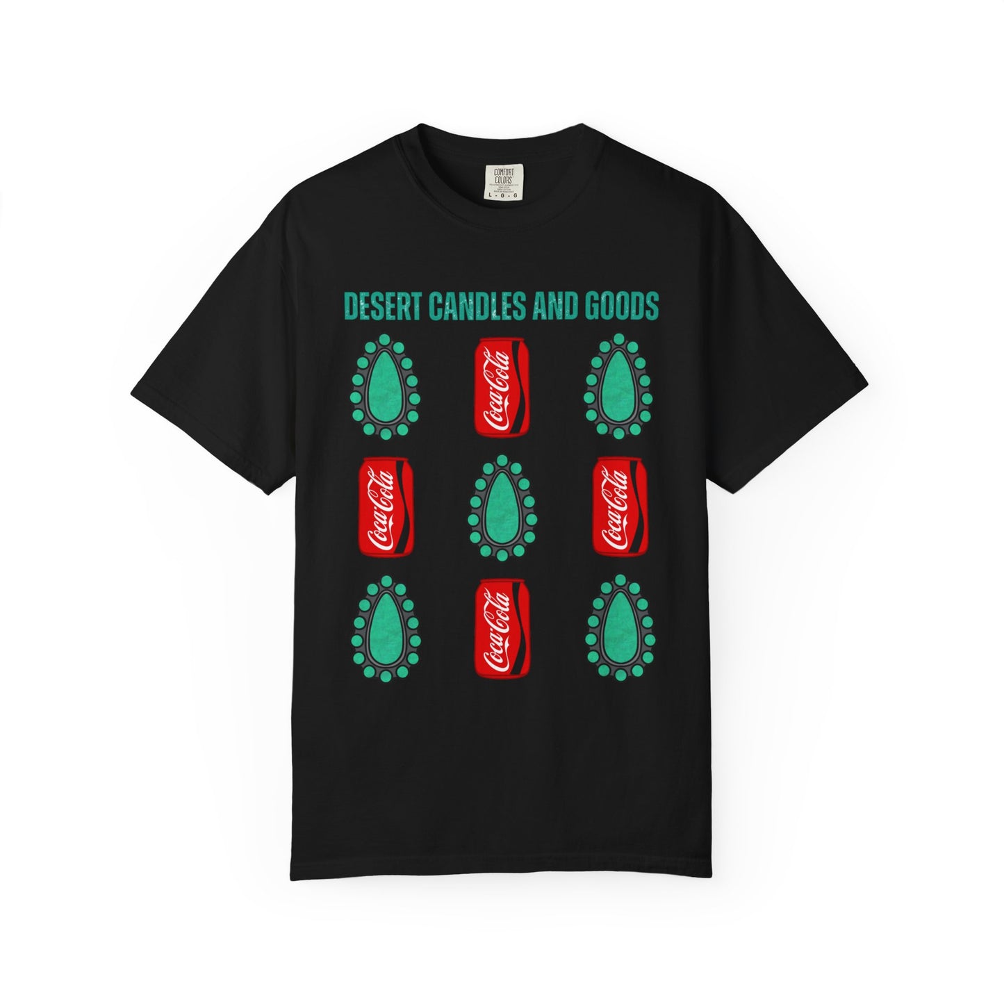 Turquoise Coke Soda Unisex T-shirt