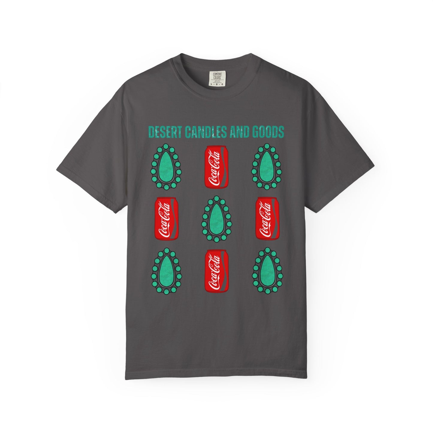 Turquoise Coke Soda Unisex T-shirt