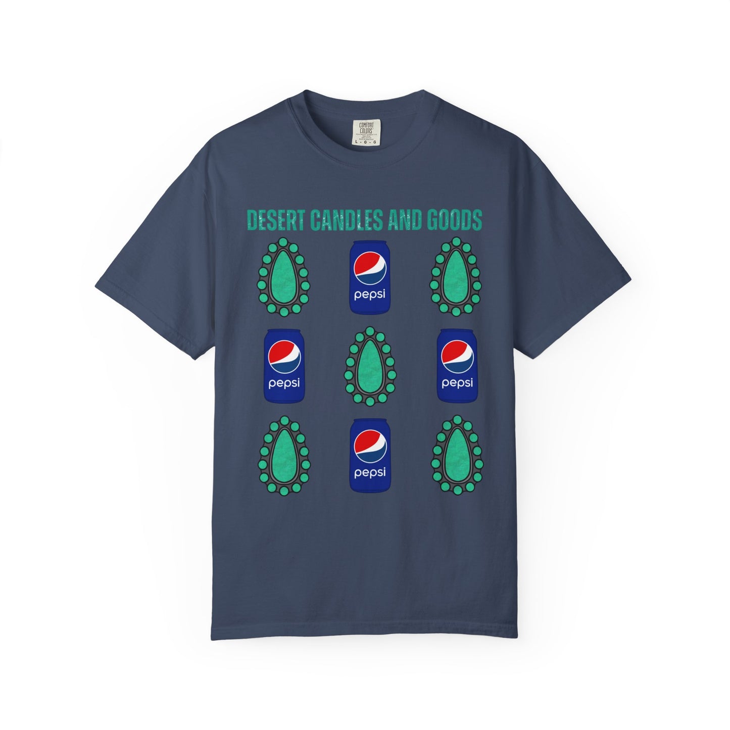 Soda Pepsi Turquoise T-Shirt