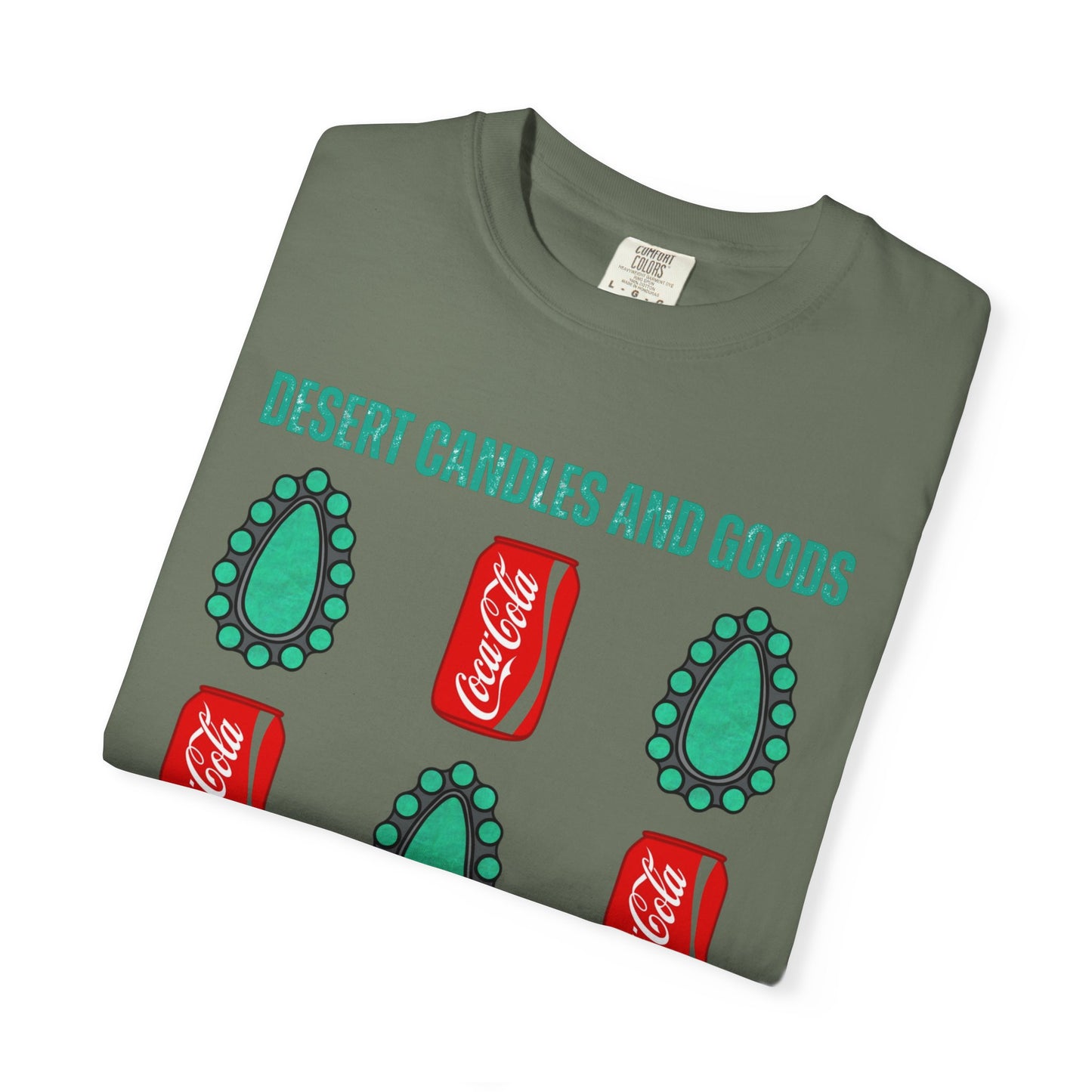 Turquoise Coke Soda Unisex T-shirt