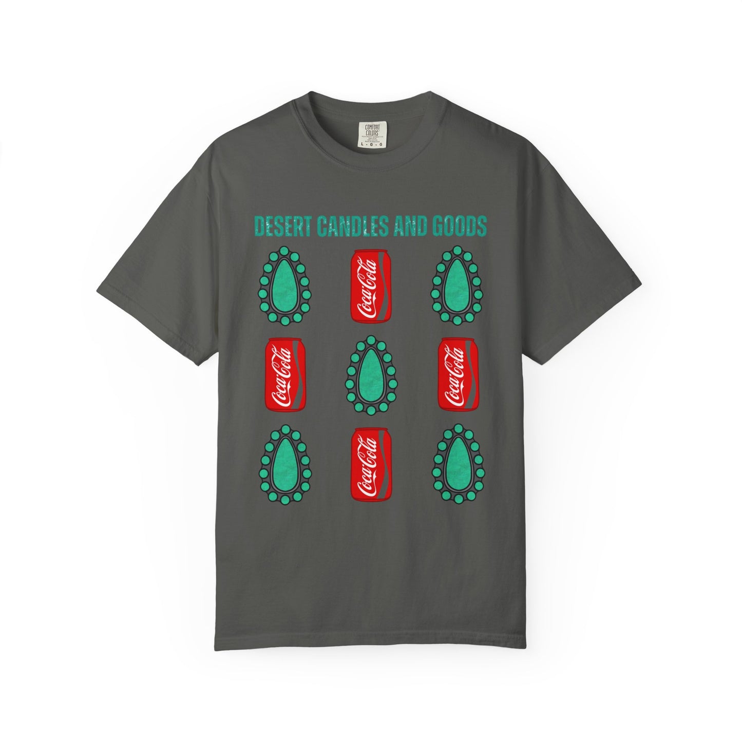 Turquoise Coke Soda Unisex T-shirt