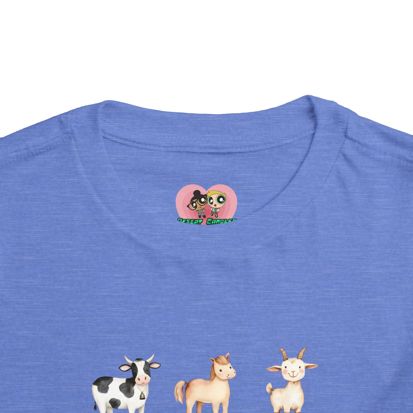 Cute Animal Alphabet Toddler Tee, Kids Animal Print T-Shirt, Toddler Gift, Nursery Decor, Farm Dress-Up