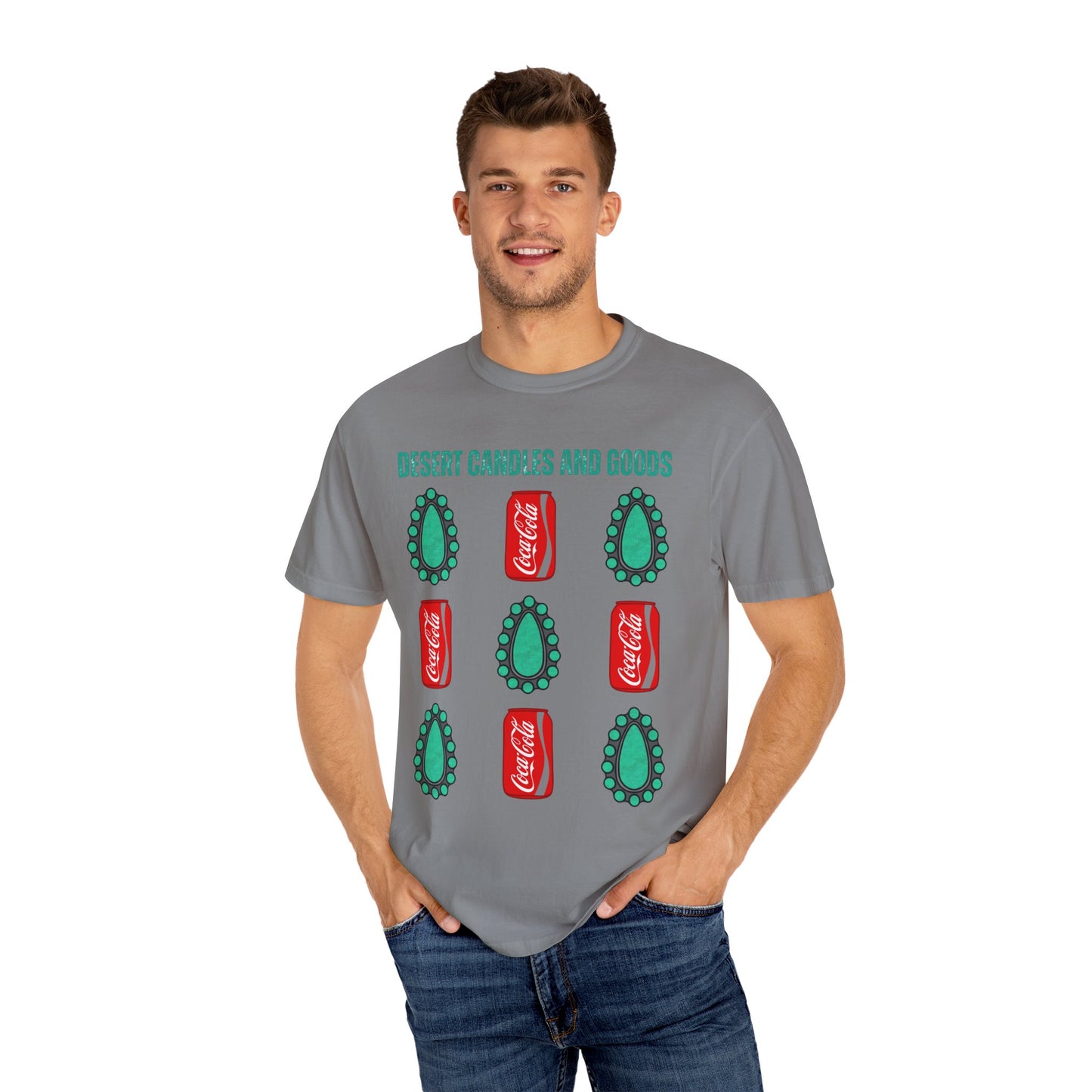 Turquoise Coke Soda Unisex T-shirt