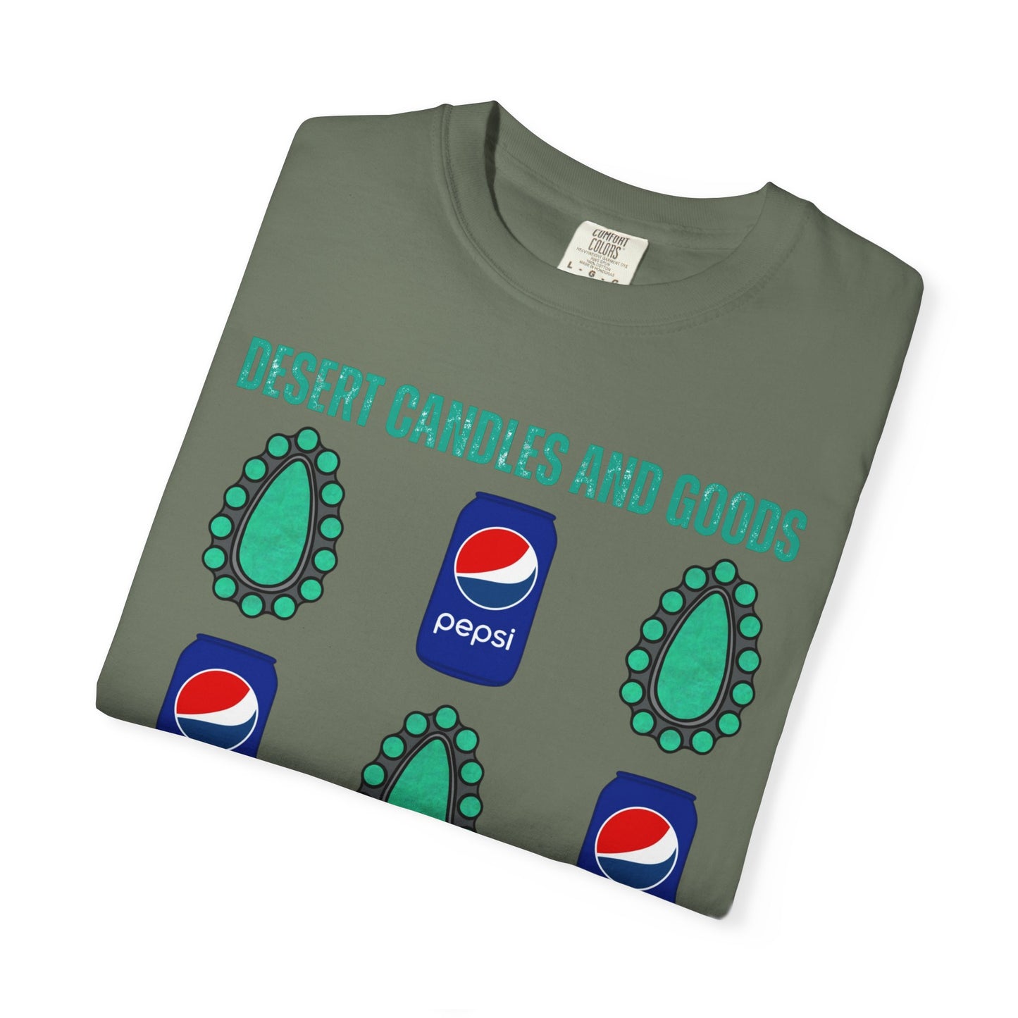 Soda Pepsi Turquoise T-Shirt