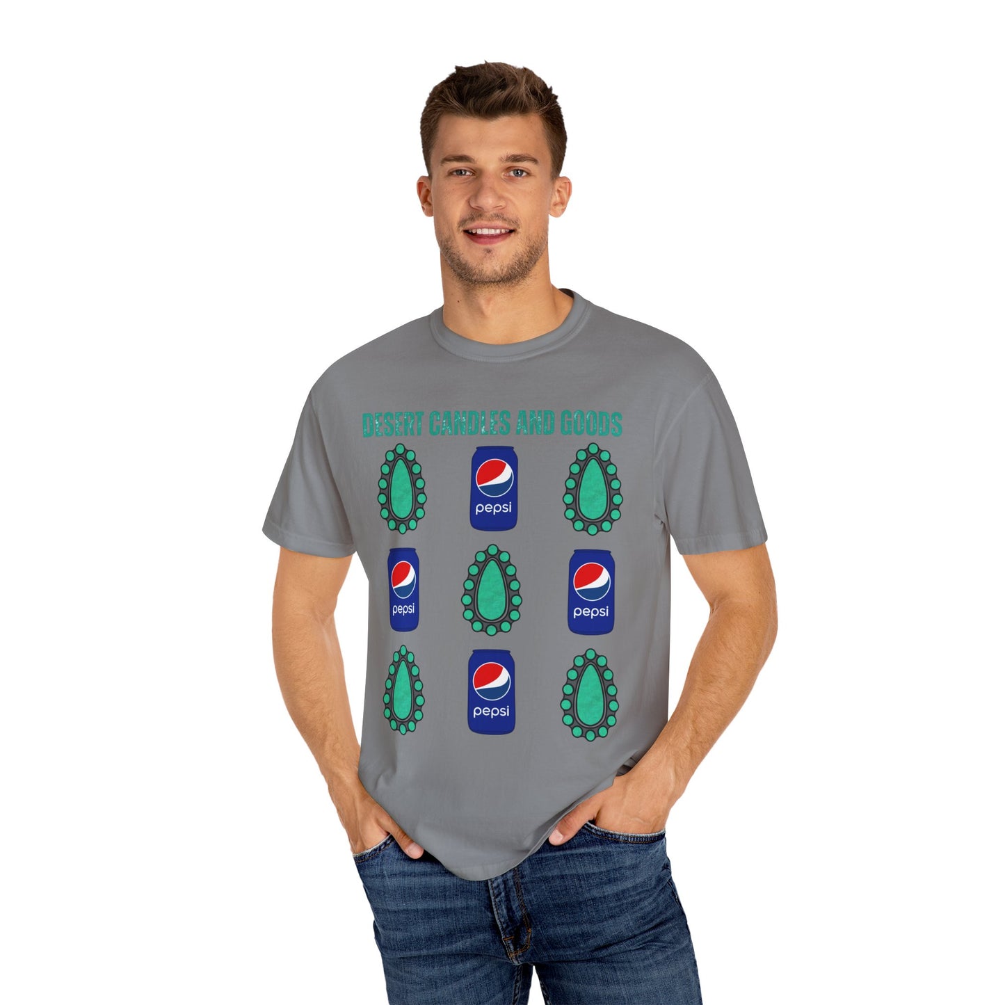 Soda Pepsi Turquoise T-Shirt