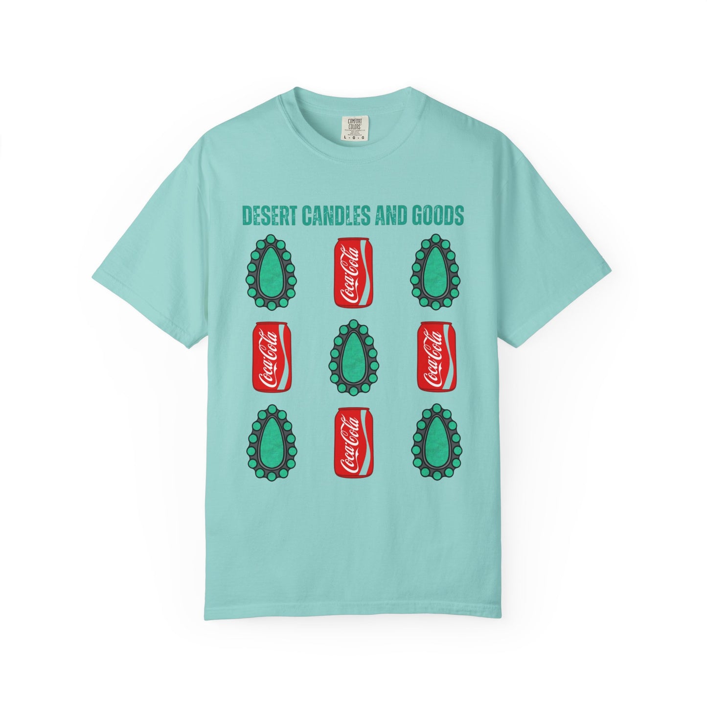 Turquoise Coke Soda Unisex T-shirt