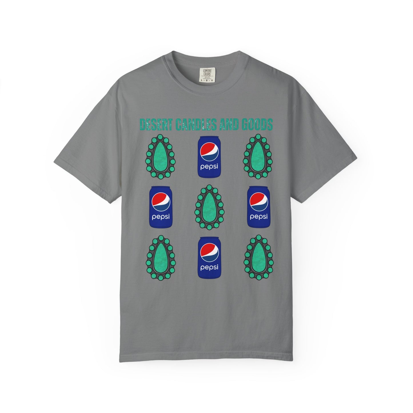 Soda Pepsi Turquoise T-Shirt