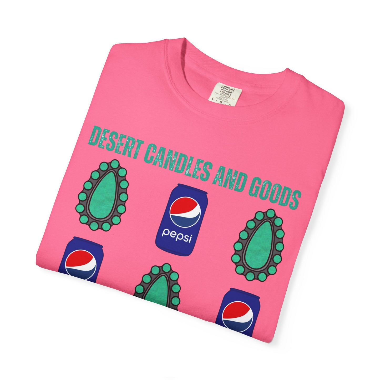 Soda Pepsi Turquoise T-Shirt