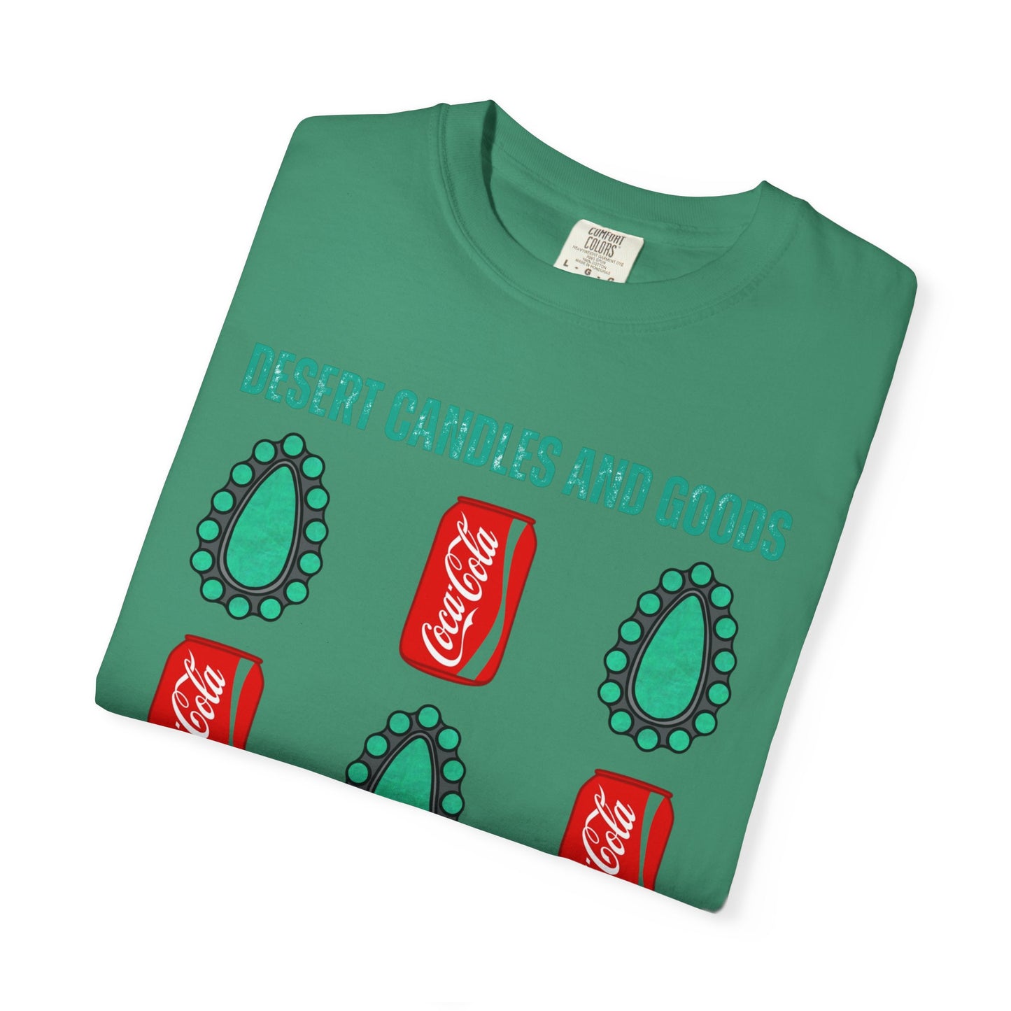 Turquoise Coke Soda Unisex T-shirt