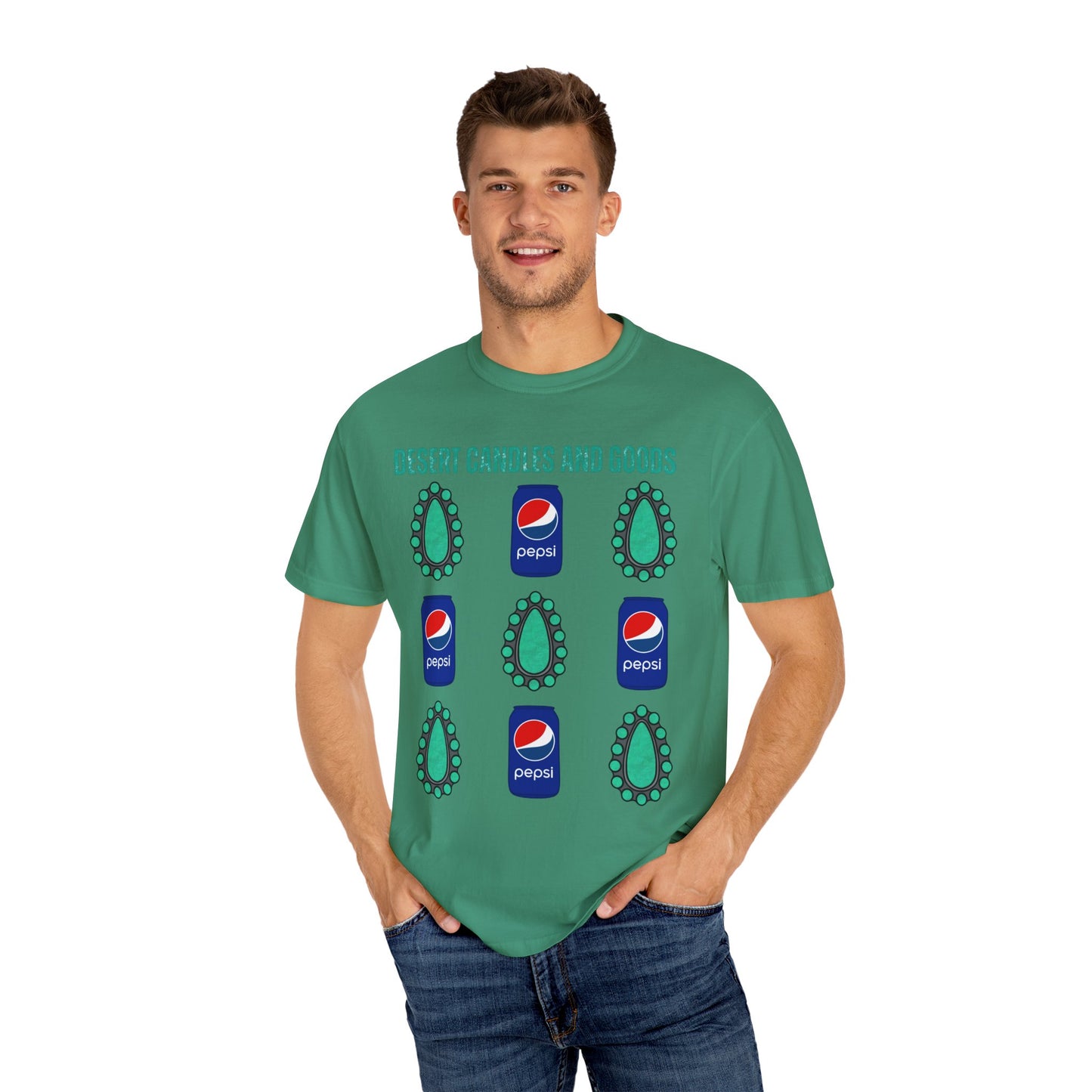 Soda Pepsi Turquoise T-Shirt