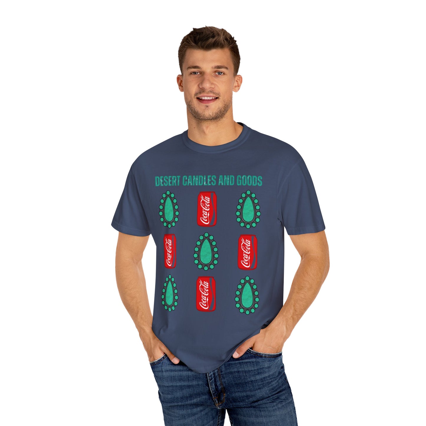 Turquoise Coke Soda Unisex T-shirt