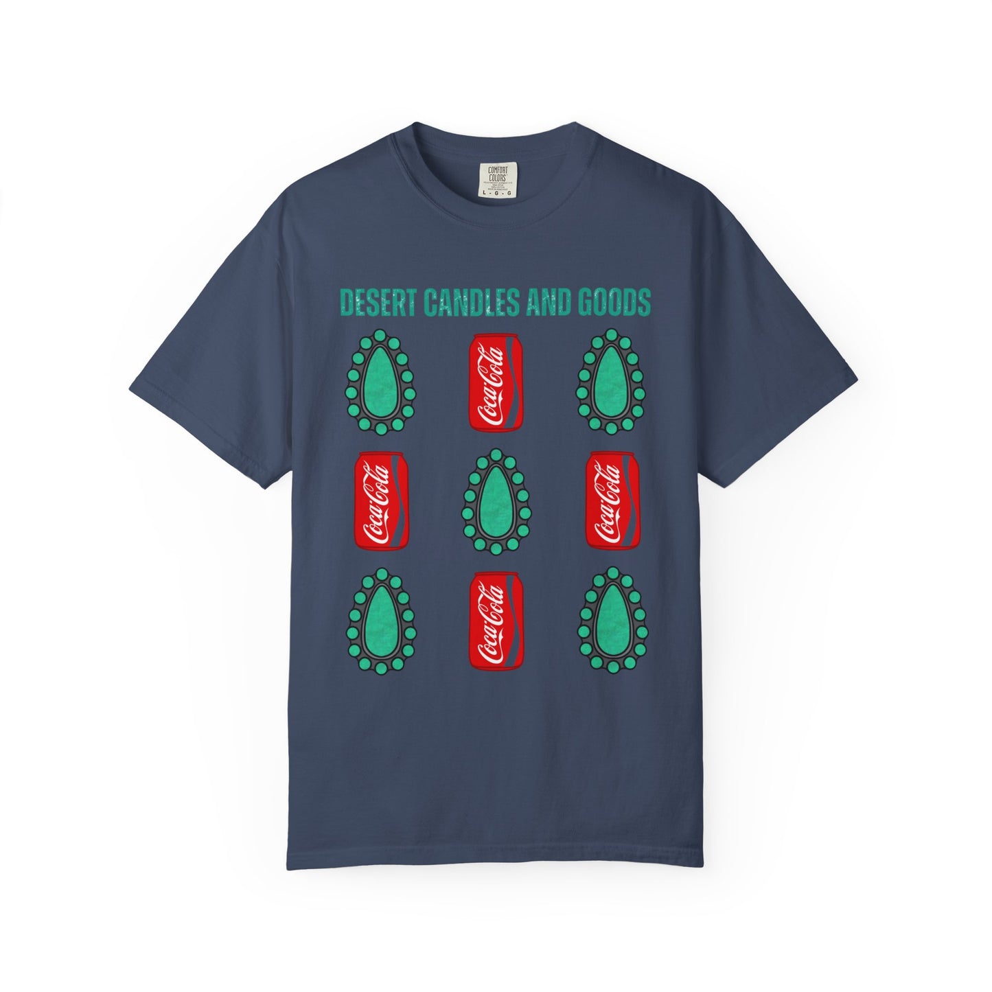 Turquoise Coke Soda Unisex T-shirt