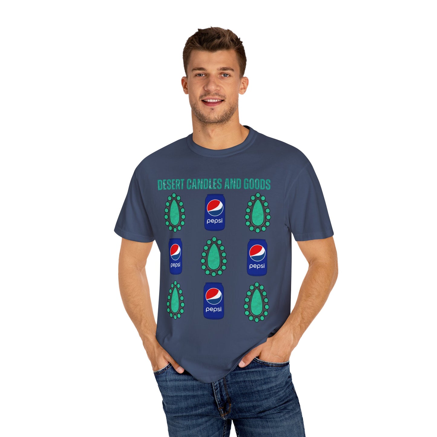 Soda Pepsi Turquoise T-Shirt