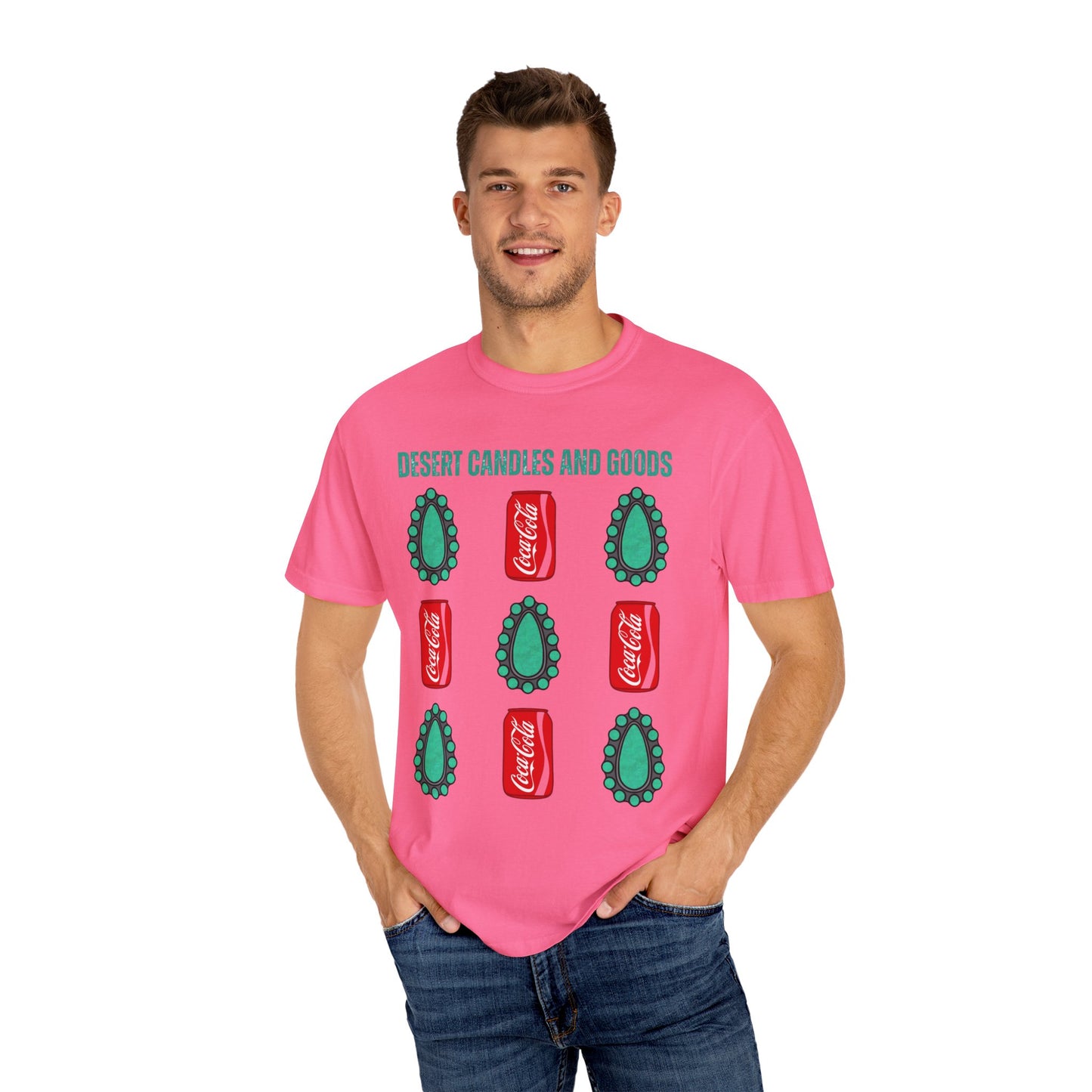 Turquoise Coke Soda Unisex T-shirt