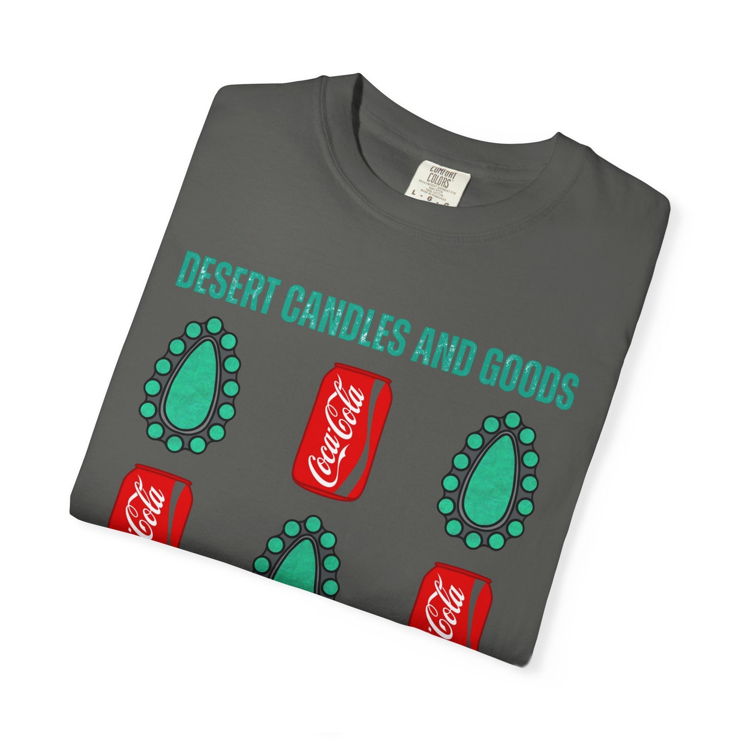 Turquoise Coke Soda Unisex T-shirt