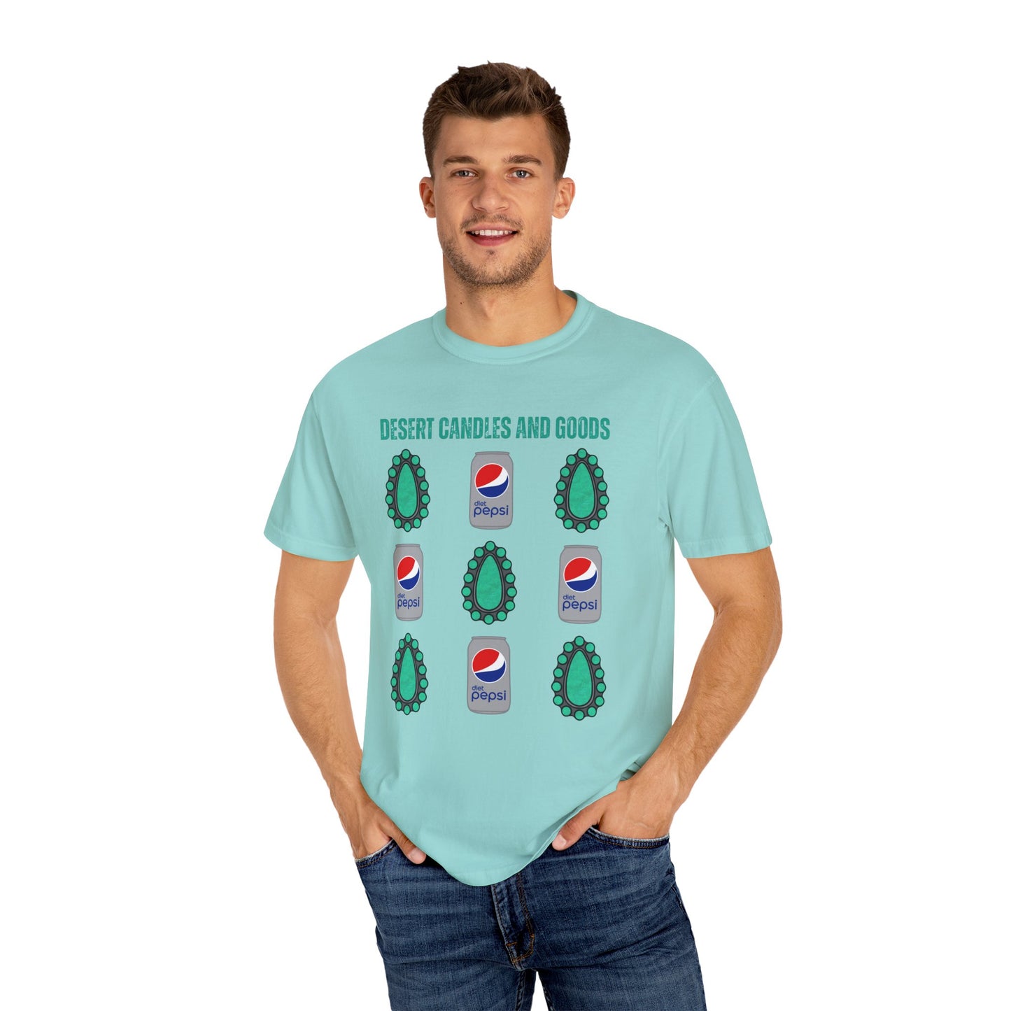 Turquoise Diet Pepsi Unisex T-shirt