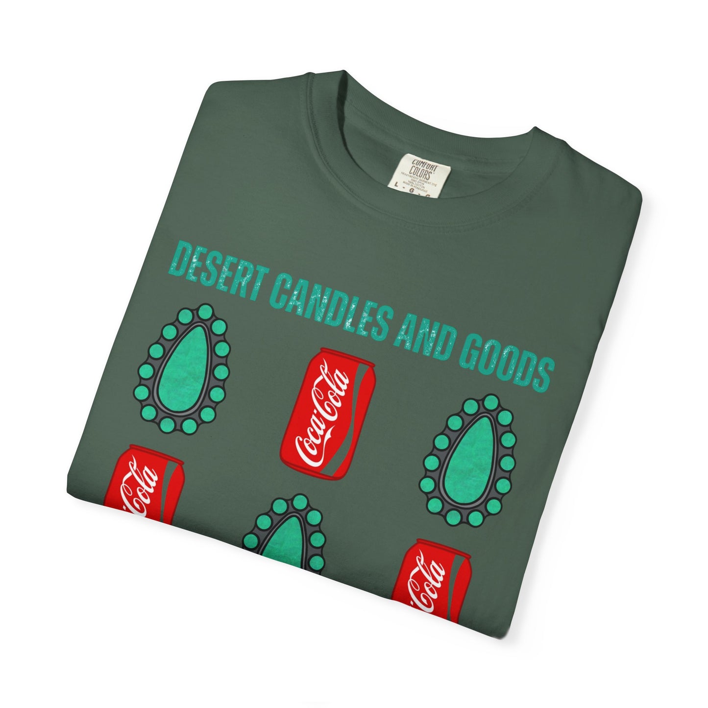 Turquoise Coke Soda Unisex T-shirt
