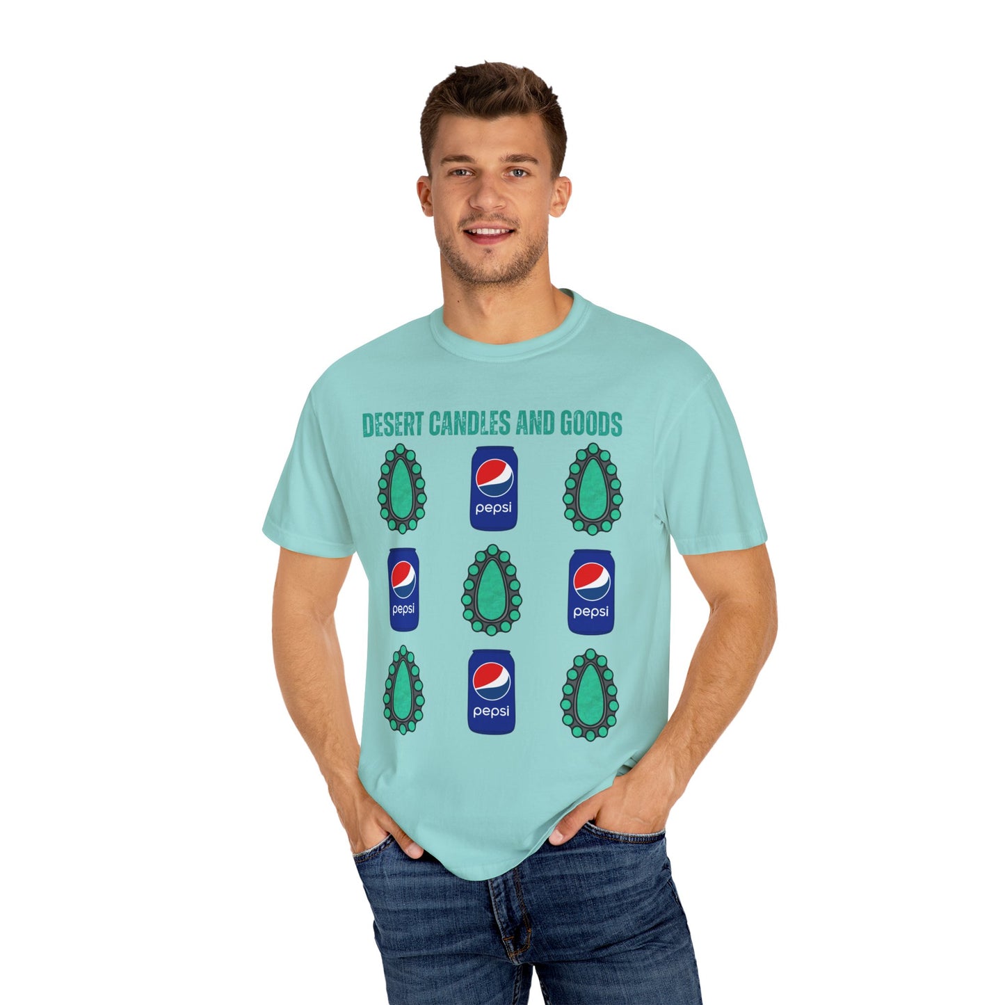 Soda Pepsi Turquoise T-Shirt