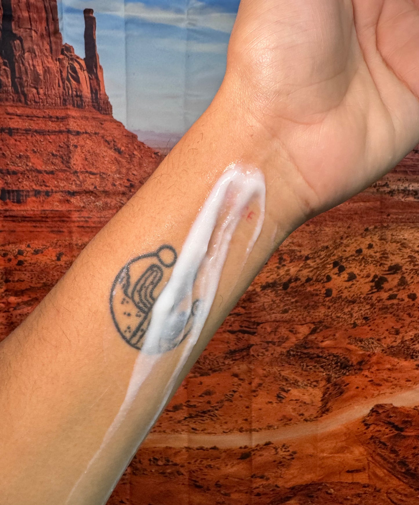 8oz Organic Drench The Desert Lotion-Super Hydration