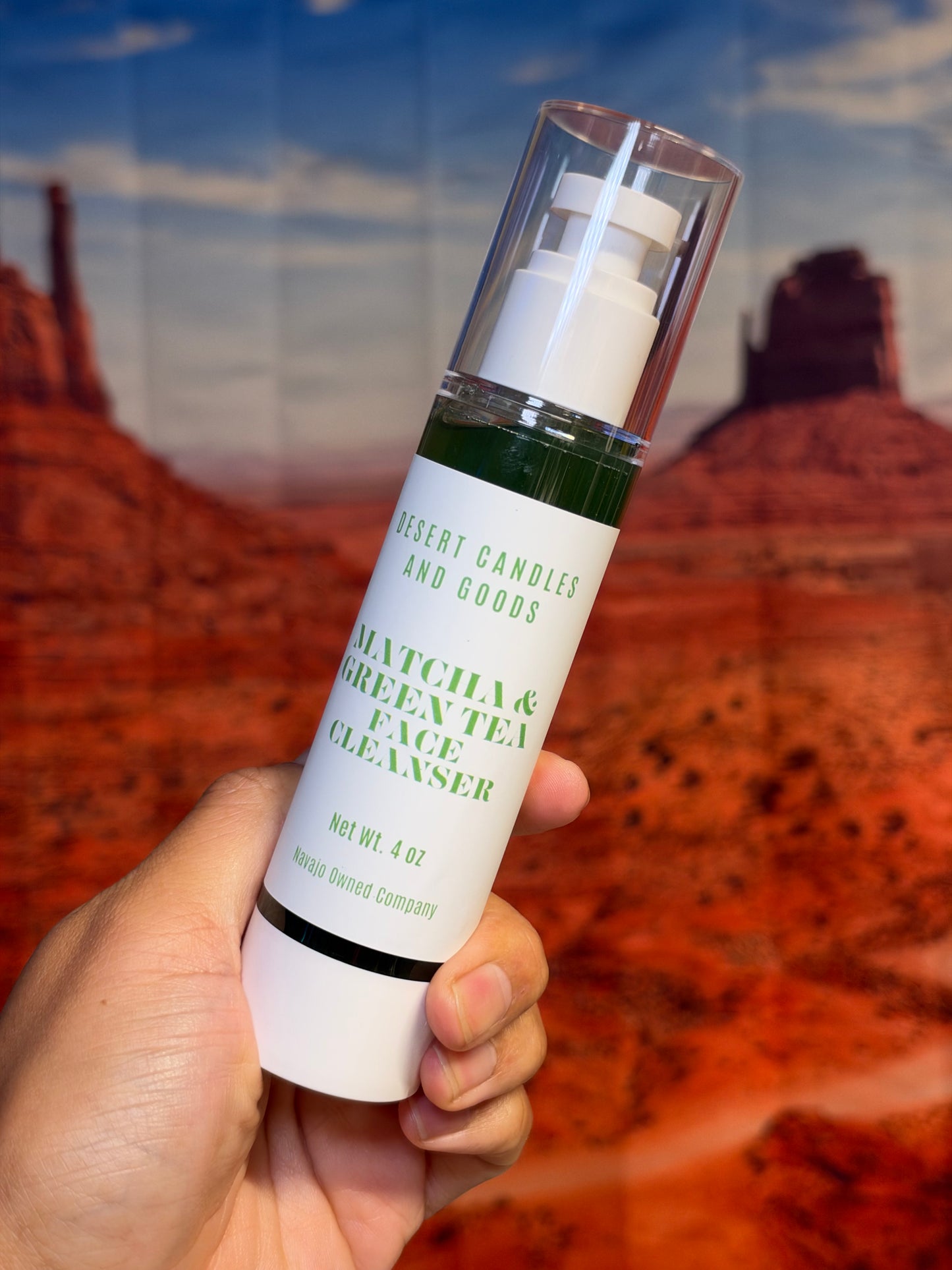 Matcha & Green Tea Face Cleanser